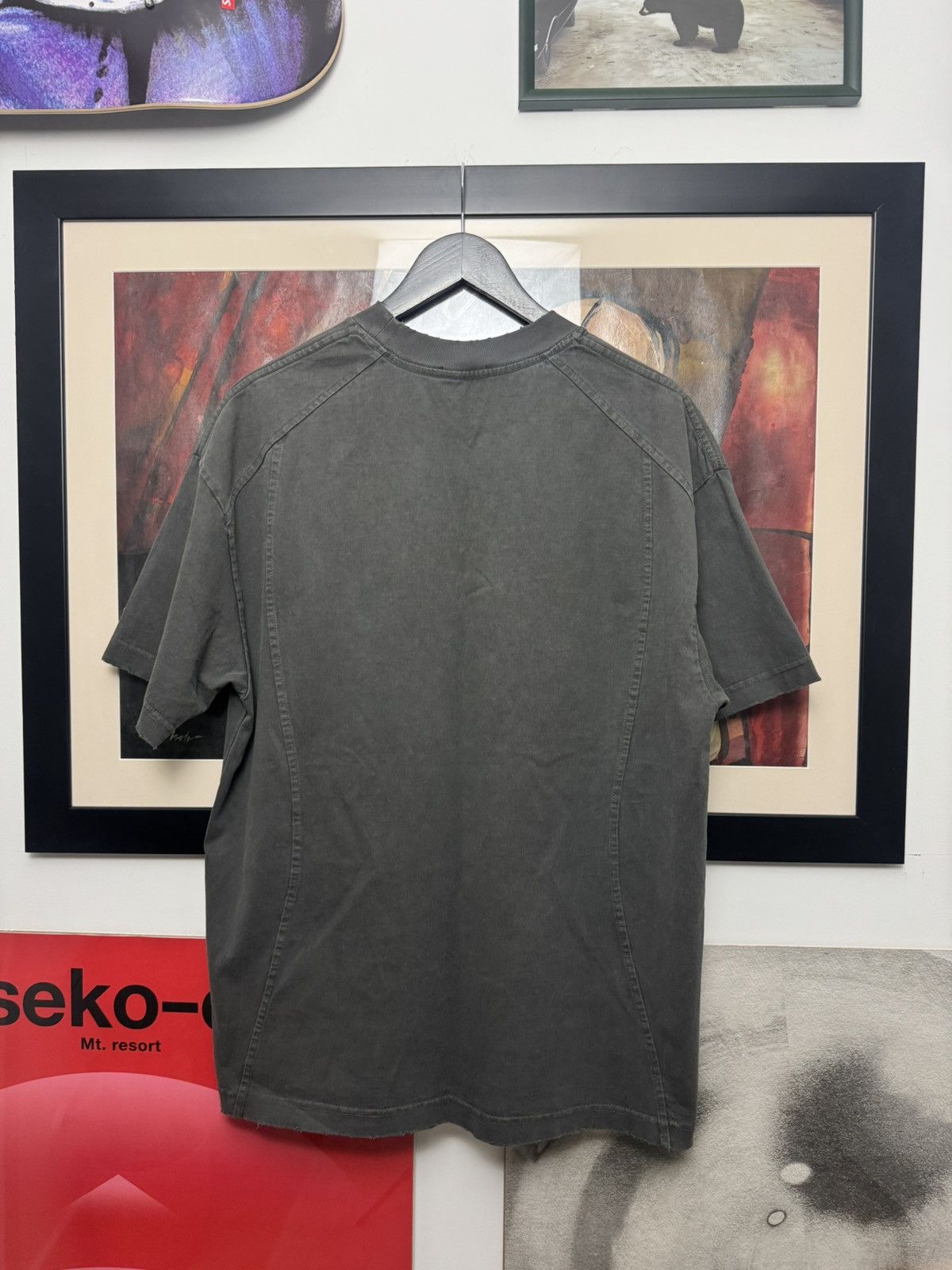 Oakley Vintage Oakley 90s Tee Logo Graphic Washed Skate Center Logo Size US L / EU 52-54 / 3 - 2 Thumbnail