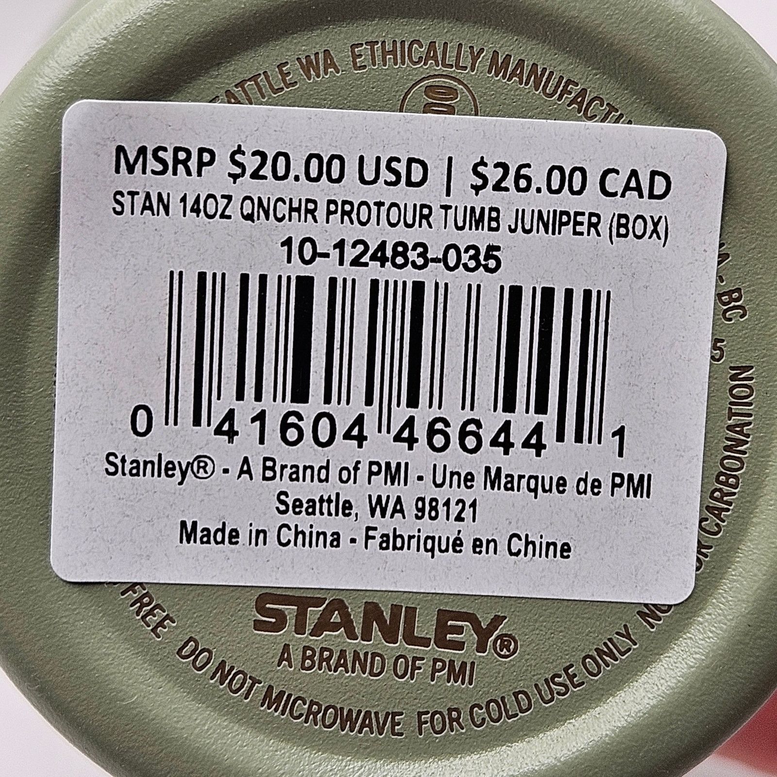 Stanley & Sons STANLEY 14oz THE QUENCHER PROTOUR FLIP STRAW TUMBLWER GREEN Size ONE SIZE - 3 Thumbnail