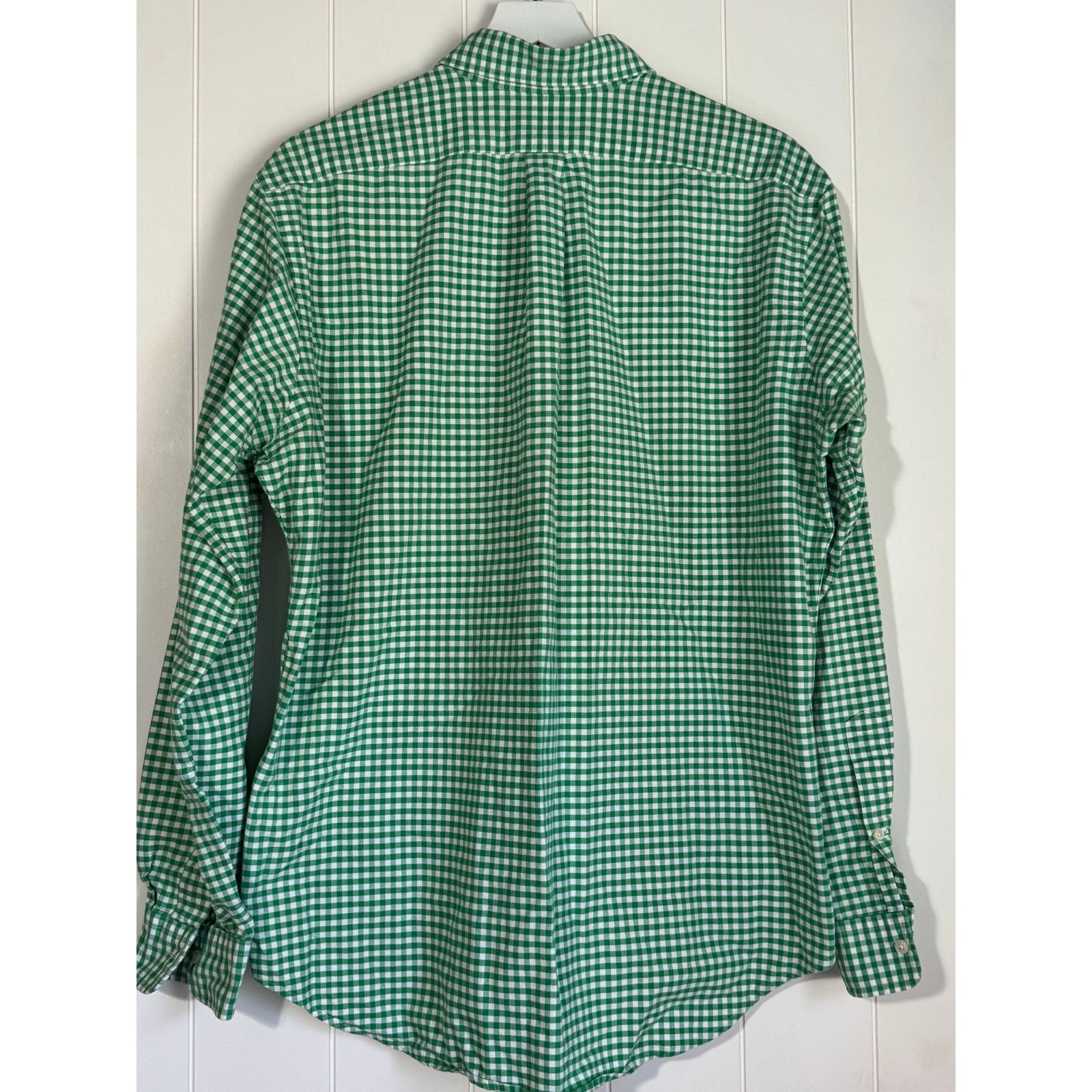 Ralph Lauren Ralph Lauren Men’s XL Green White Gingham Classic Fit Shirt Size US XL / EU 56 / 4 - 5 Thumbnail