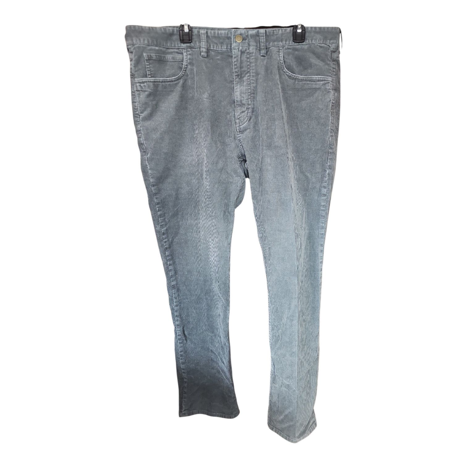 Vineyard Vines Vineyard Vines Gray Corduroy Pants 38x30 Size US 38 / EU 54 - 1 Thumbnail