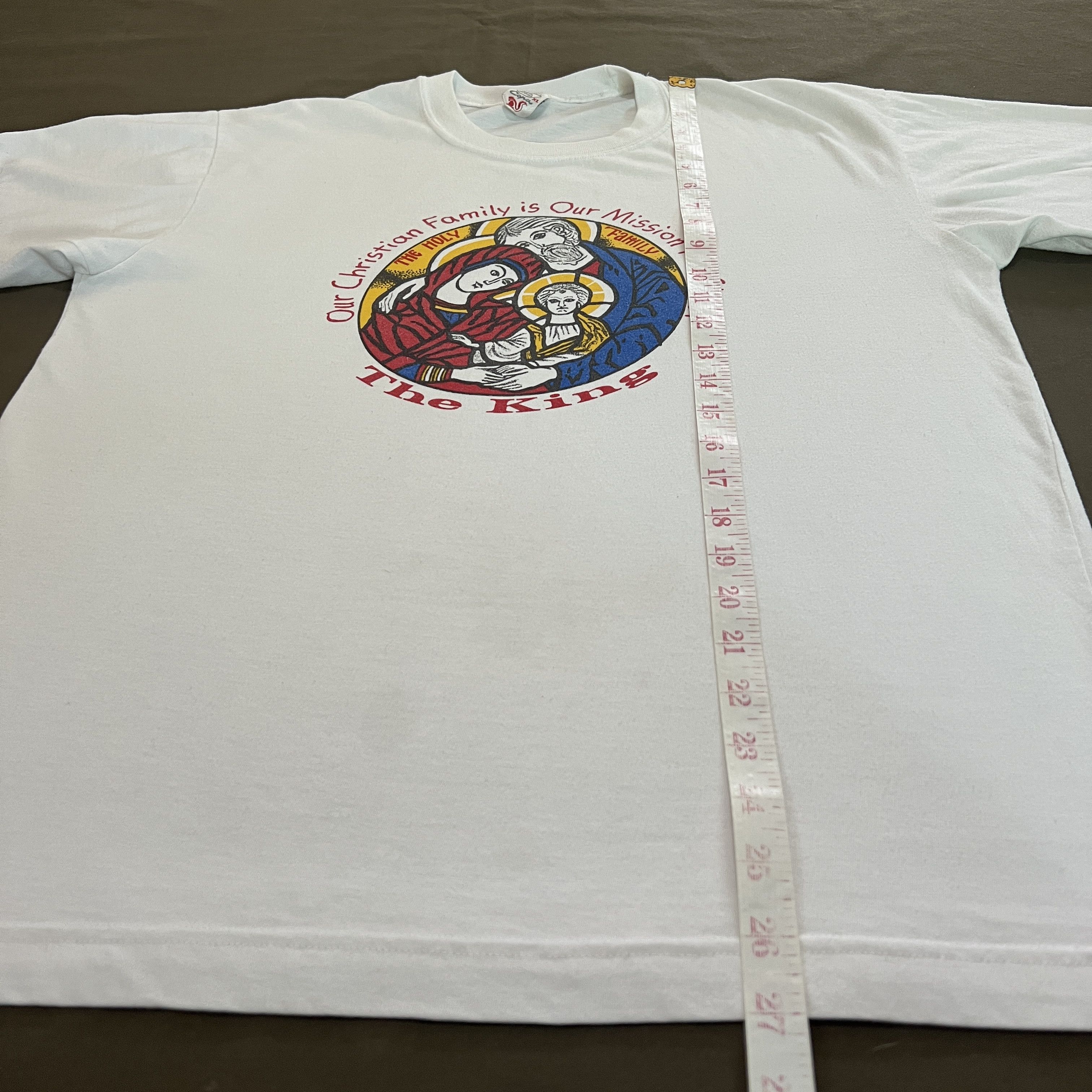 Vintage Vintage Y2K The King Jesus God Holy Bible Christ Promo Tee Size US XL / EU 56 / 4 - 8 Thumbnail