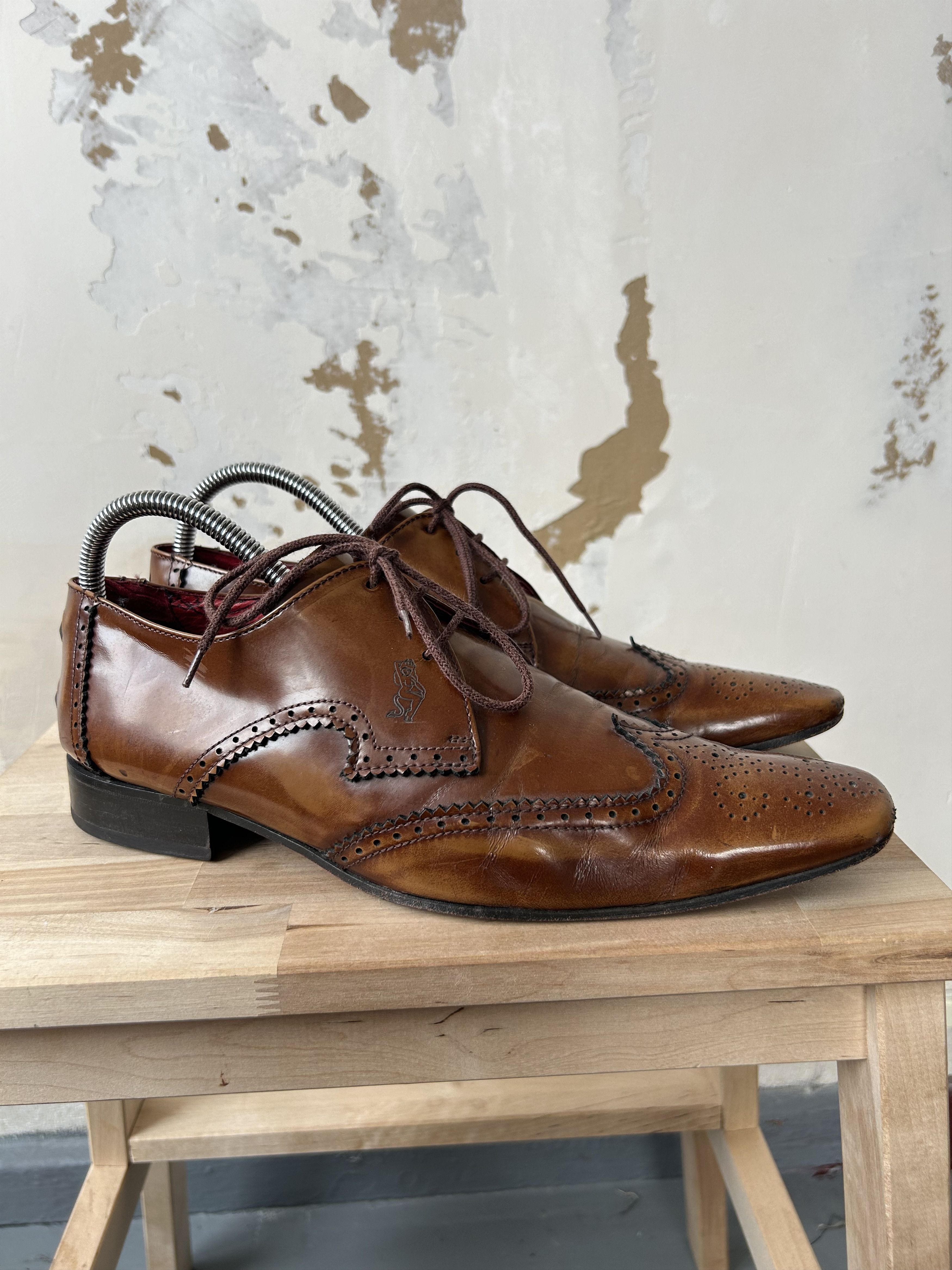 Jeffery West × Leather Jeffery West Muse Leather Oxfords Shoes Size uk8 us9 Size US 9 / EU 42 - 4 Thumbnail