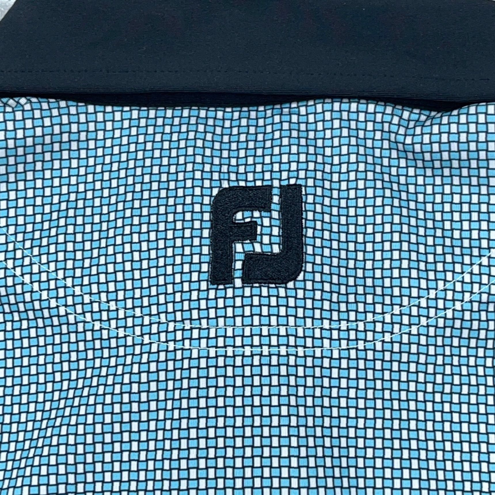 Footjoy FootJoy Polo Shirt Men M Blue Performance Golf Logo College Classic Size US M / EU 48-50 / 2 - 7 Thumbnail