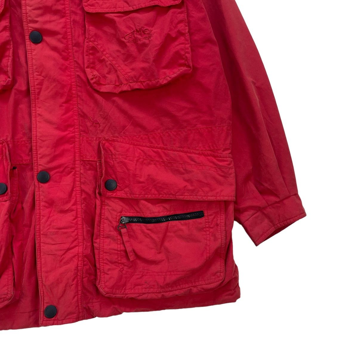 Camel 📣Vtg Camel Sympatek Collection Hunting Multipocket Jac.ket Size US XL / EU 56 / 4 - 5 Thumbnail