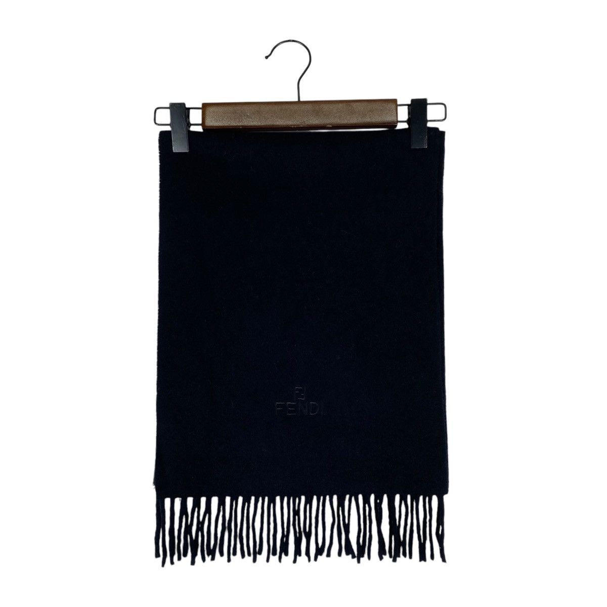 Fendi × Vintage Vintage Fendi Zucca Logo Made In Italy Scarf Muffler Size ONE SIZE - 2 Thumbnail
