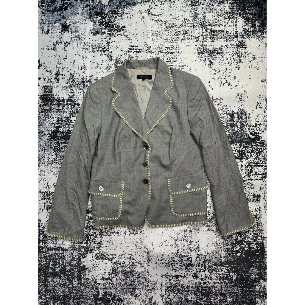 Escada Escada Suit Jacket Size: 44 fit XL Size XL / US 12-14 / IT 48-50 - 5 Thumbnail