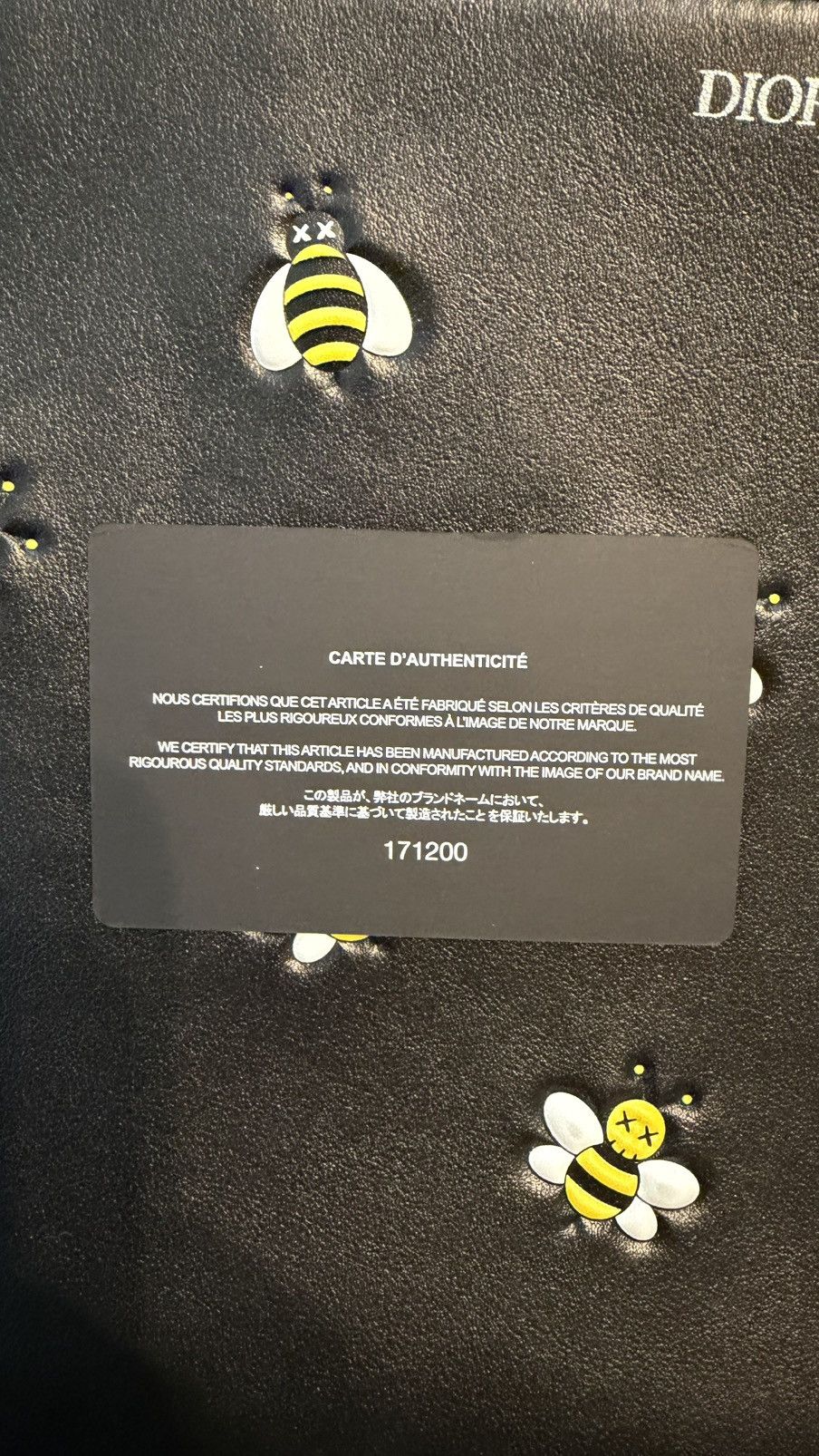 Dior × Kaws Dior x Kaws pouch Size ONE SIZE - 4 Thumbnail