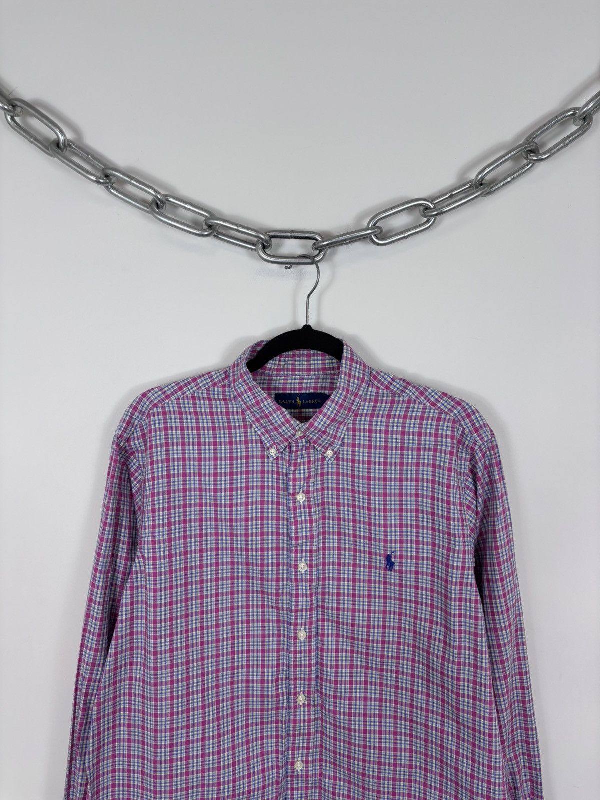 Ralph Lauren Ralph Lauren Men’s Tartan Check Preppy Button Down Shirt Size US L / EU 52-54 / 3 - 2 Thumbnail