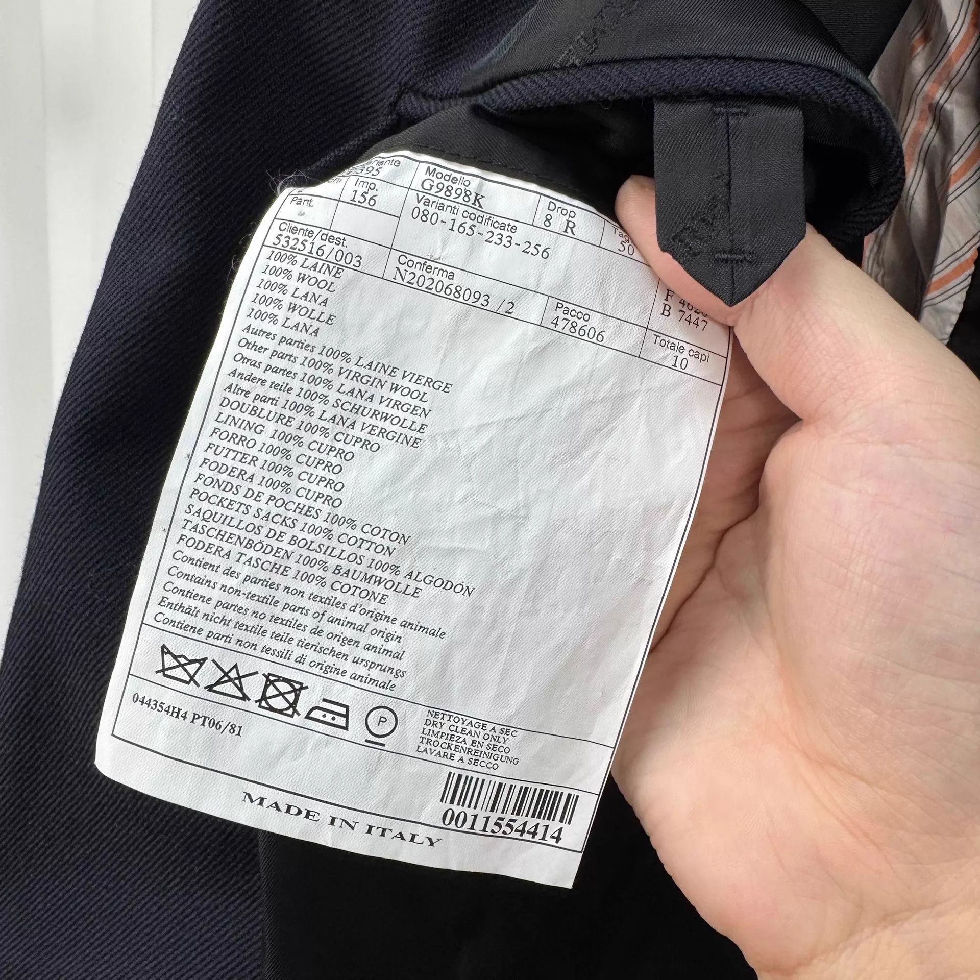 Hermes Hermes geometric wool colorblock blazer 50 99 Size 50R - 6 Thumbnail