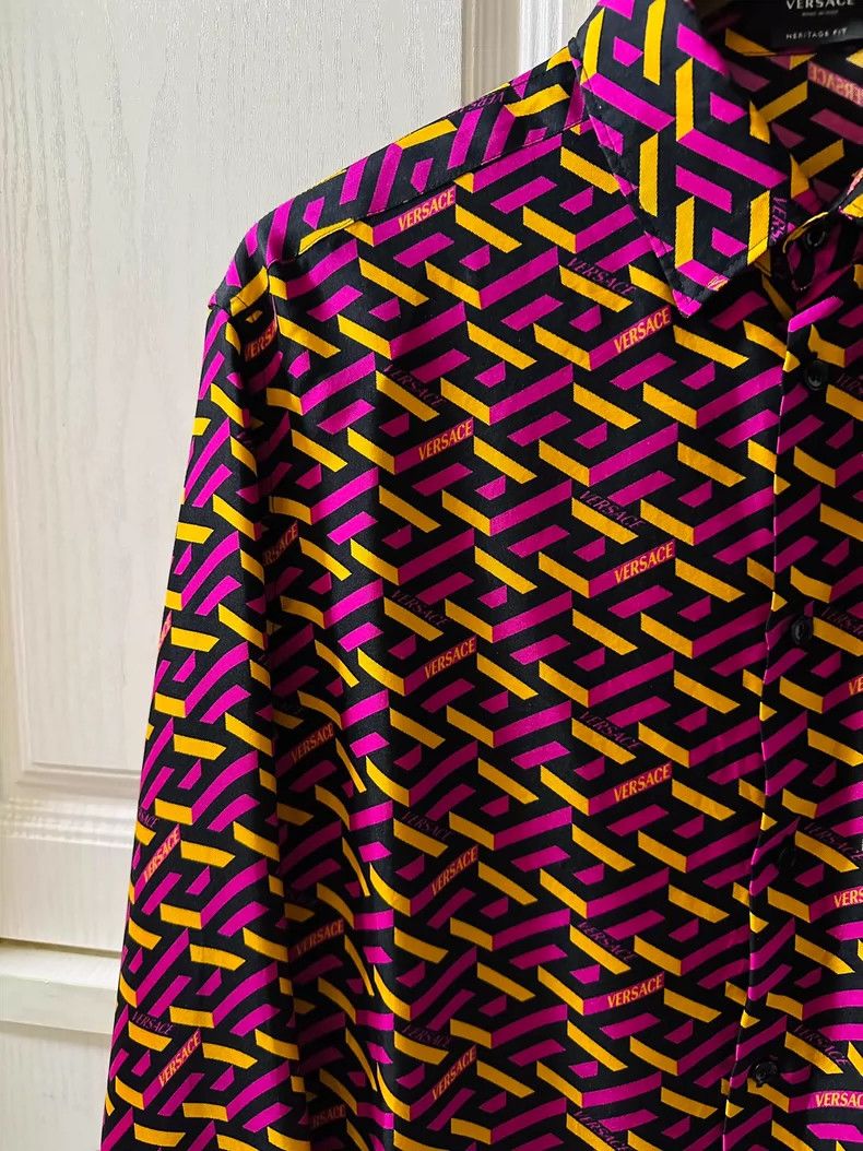 Versace Versace Silk shirts Size US L / EU 52-54 / 3 - 5 Thumbnail