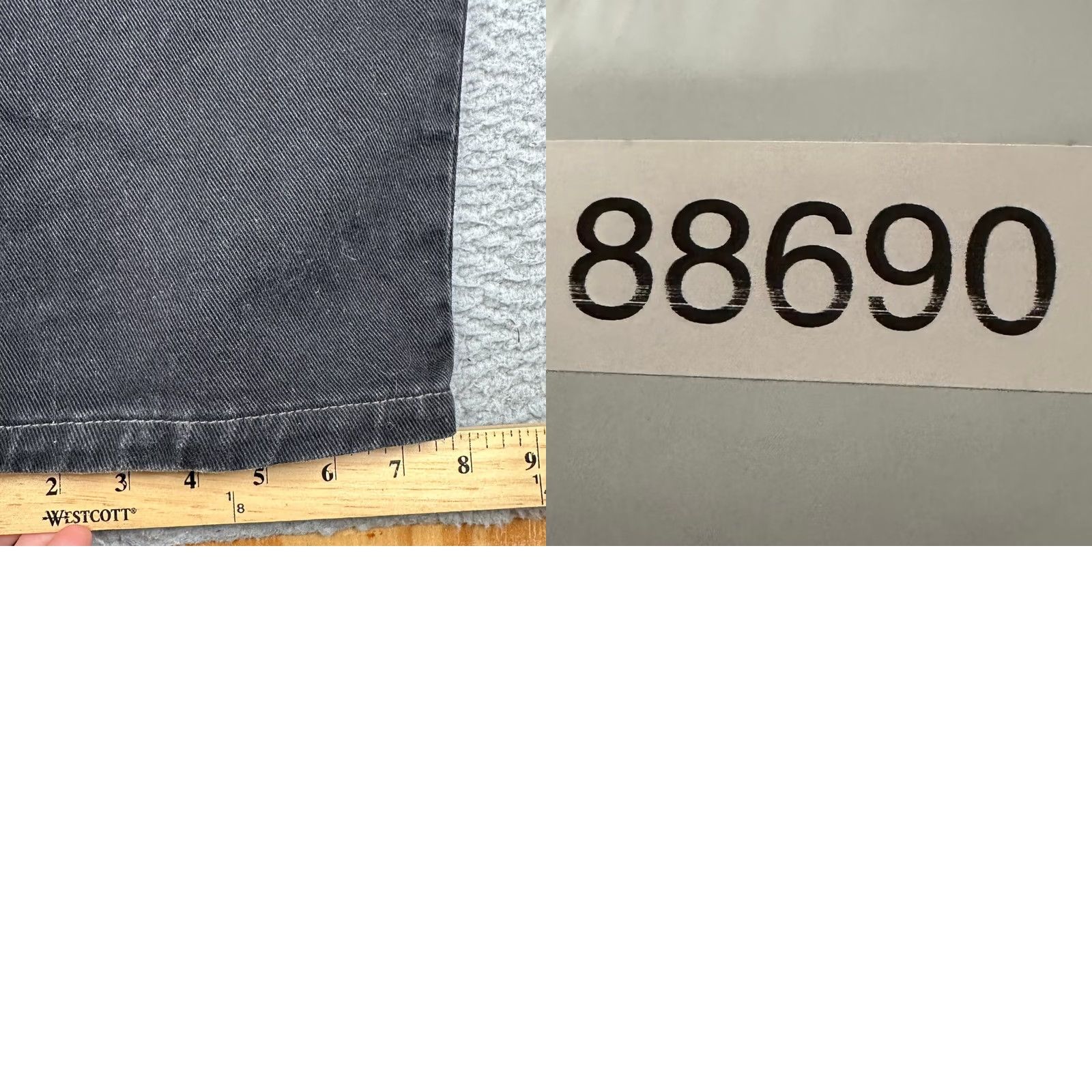 Levi's VINTAGE Levi's 550 Jeans Mens 38X34 Black Relaxed Fit 5-Pocket Made In USA EUC Size US 38 / EU 54 - 8 Thumbnail