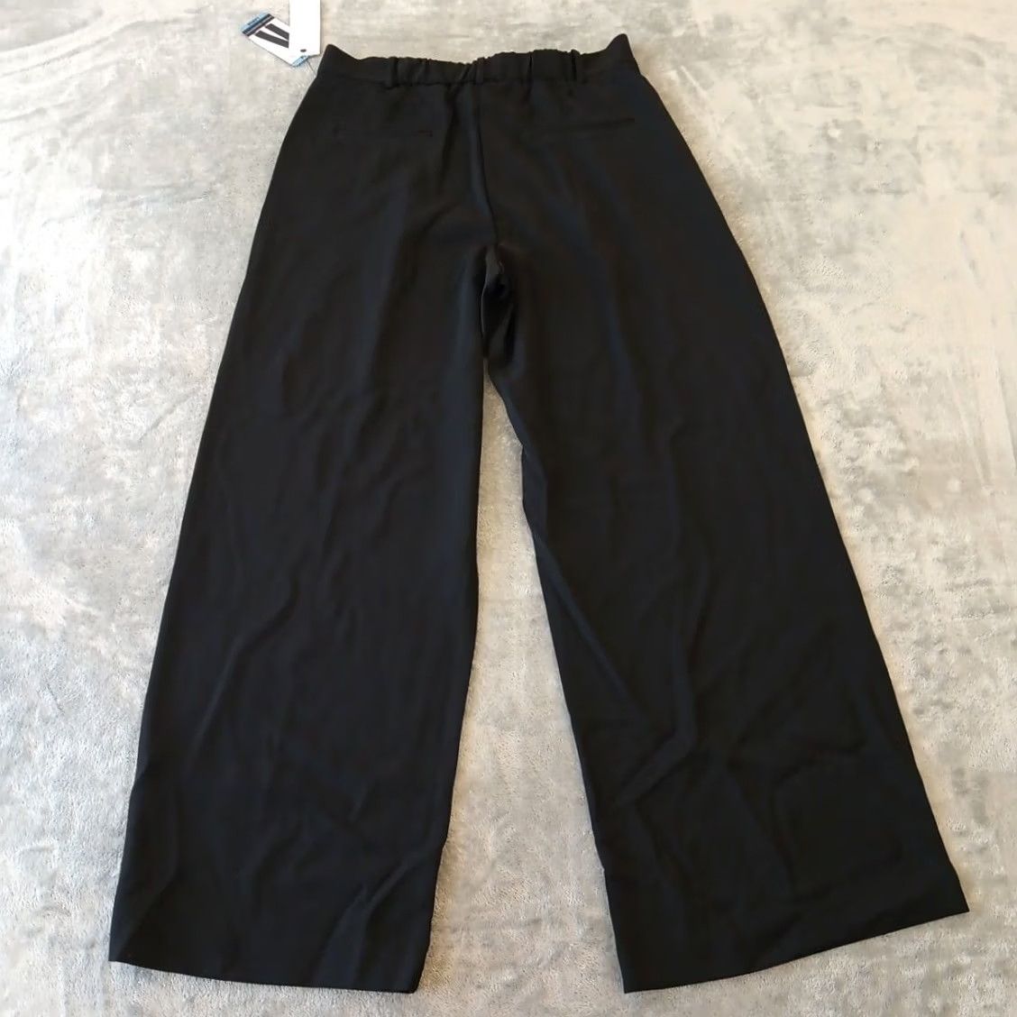 French Connection French Connection Pants Womens Large Black Wide-Leg Ankle Pockets 32x30.5 New Size 36" / US 14 / IT 50 - 7 Thumbnail