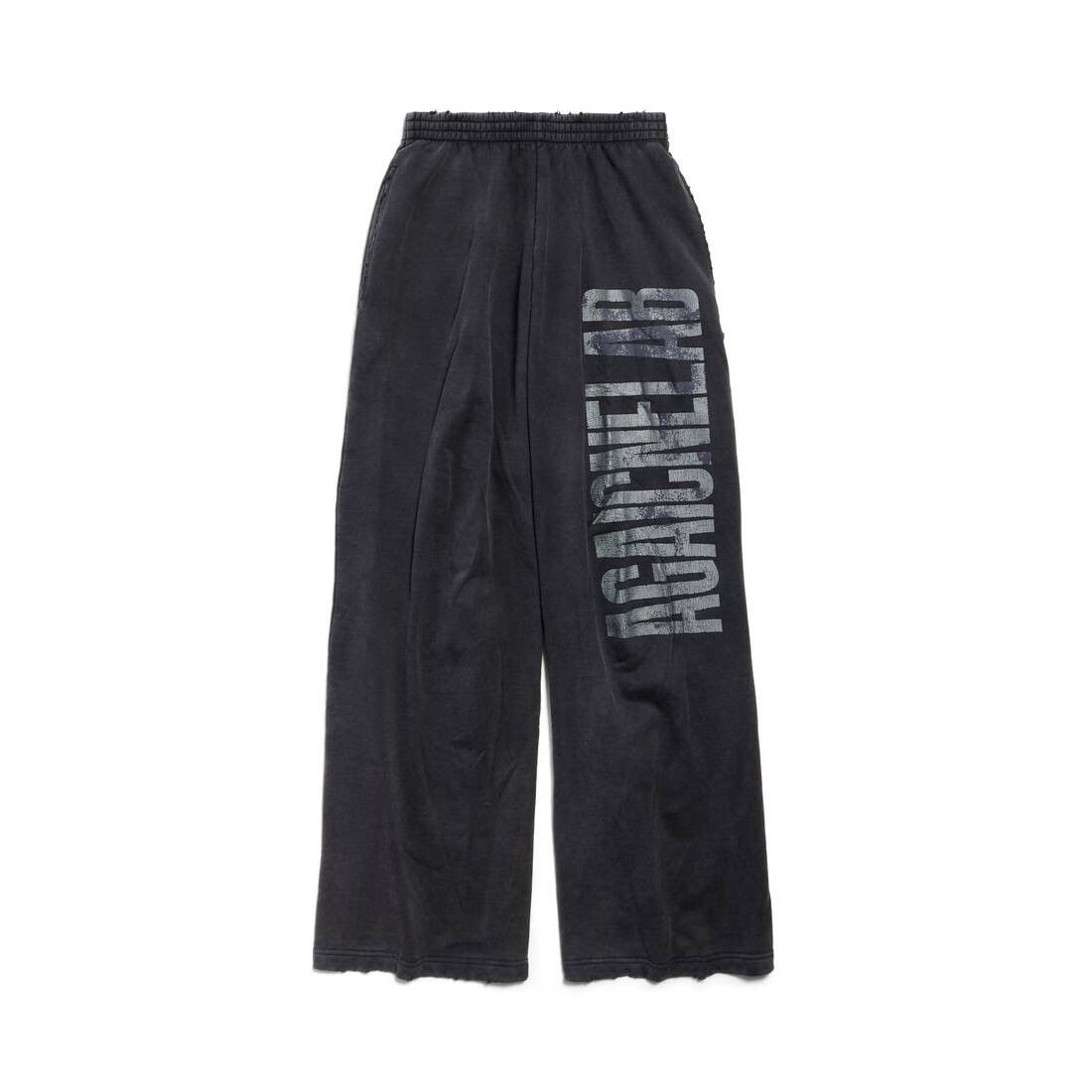 Balenciaga o1la1rc1a0925 Agaicnelab Baggy Sweatpants & Joggers in Black Size US 30 / EU 46 - 1 Thumbnail