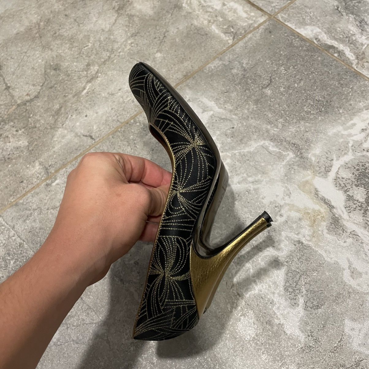 Vintage Vintage archive y2k Dolce Gabbana heels boots shoes slip hig Size US 7 / IT 37 - 4 Thumbnail