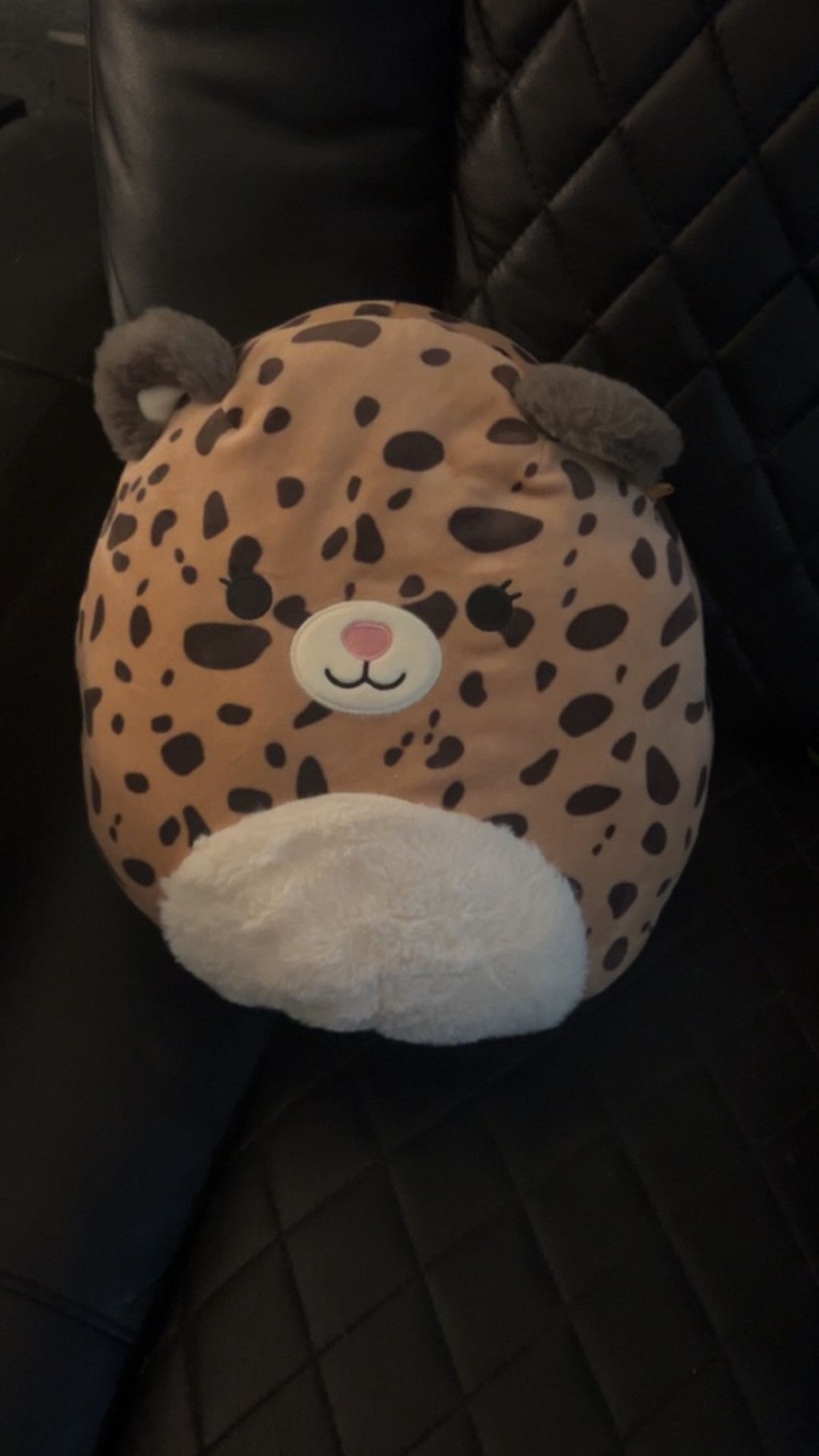 Other Kellytoy Stuffed Animal Brown Black Leopard Squishmallow Size ONE SIZE - 2 Thumbnail