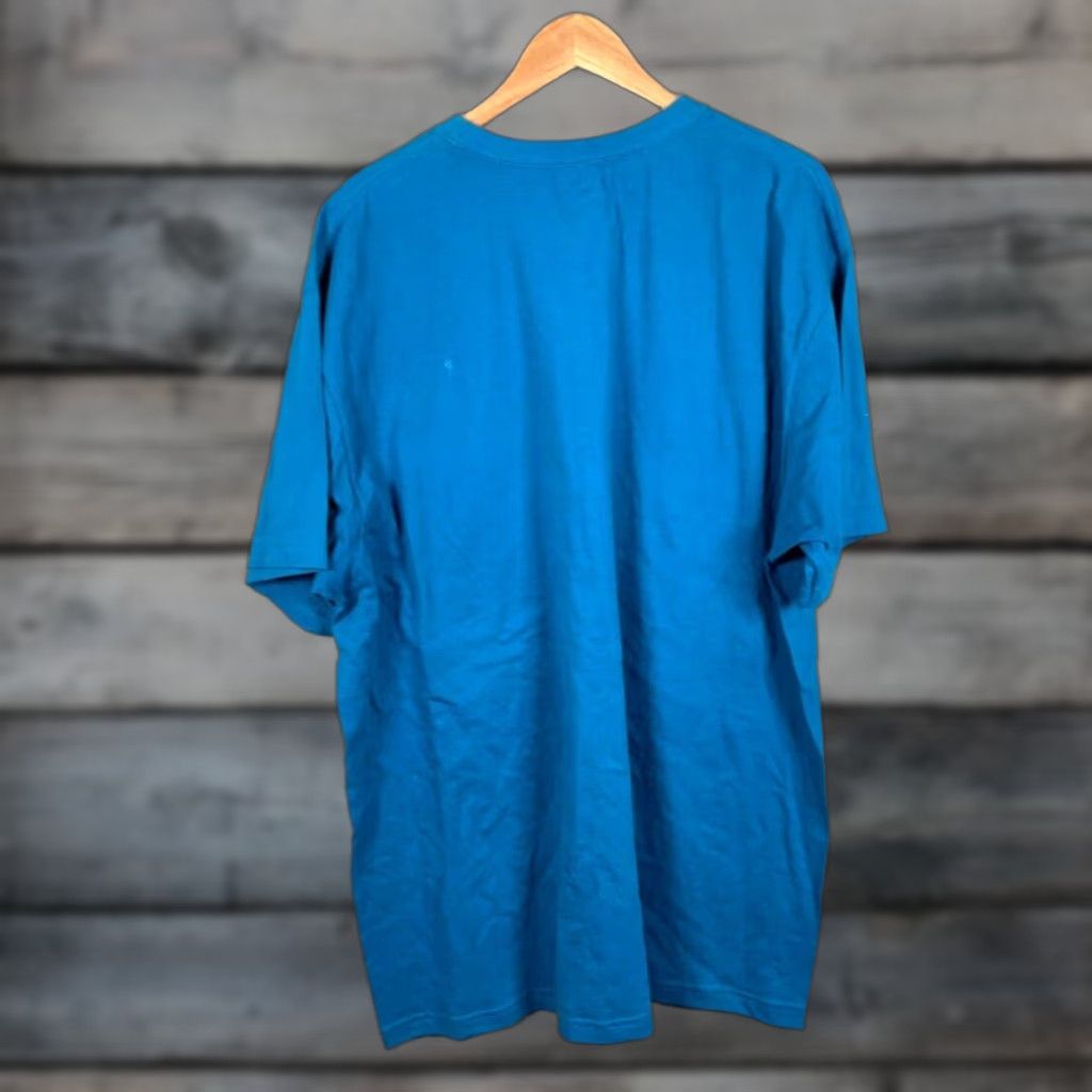 Southpole VINTAGE Southpole T-Shirt Adult 5XL Tall Blue Graphic Print Crew Neck Short Sleeve Men Grunge Hip Hop Retro Truth Liberty Wings 2000s Size US XXL / EU 58 / 5 - 1 Thumbnail