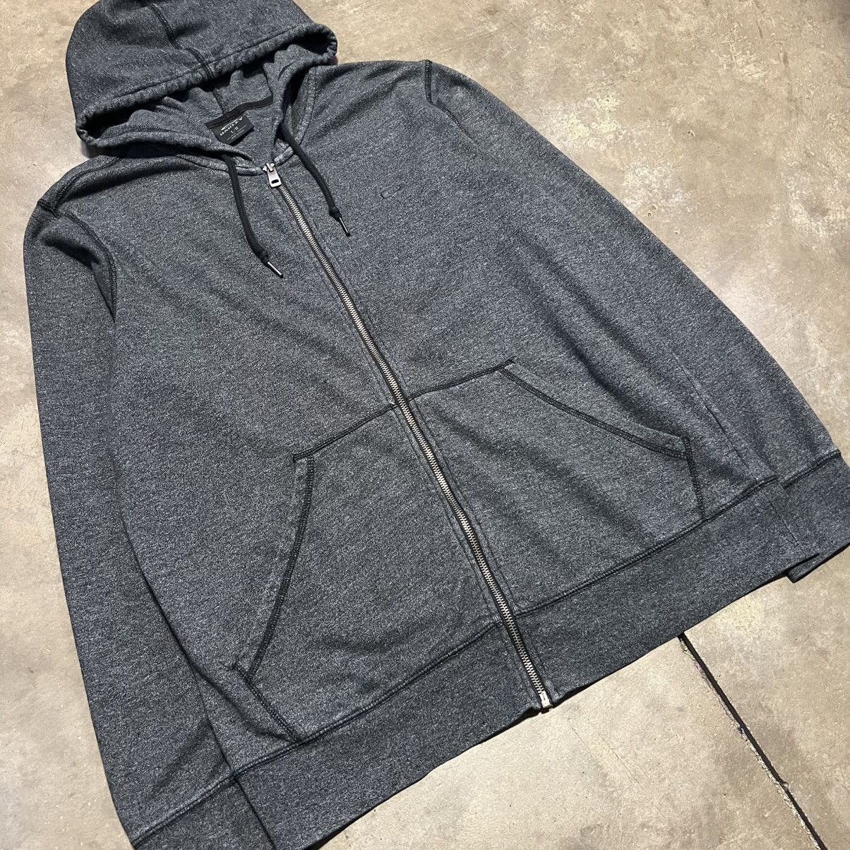Oakley × Vintage Vintage Y2K Oakley Software Zip Up Hoodie Sweatshirt Logo Size US L / EU 52-54 / 3 - 6 Thumbnail