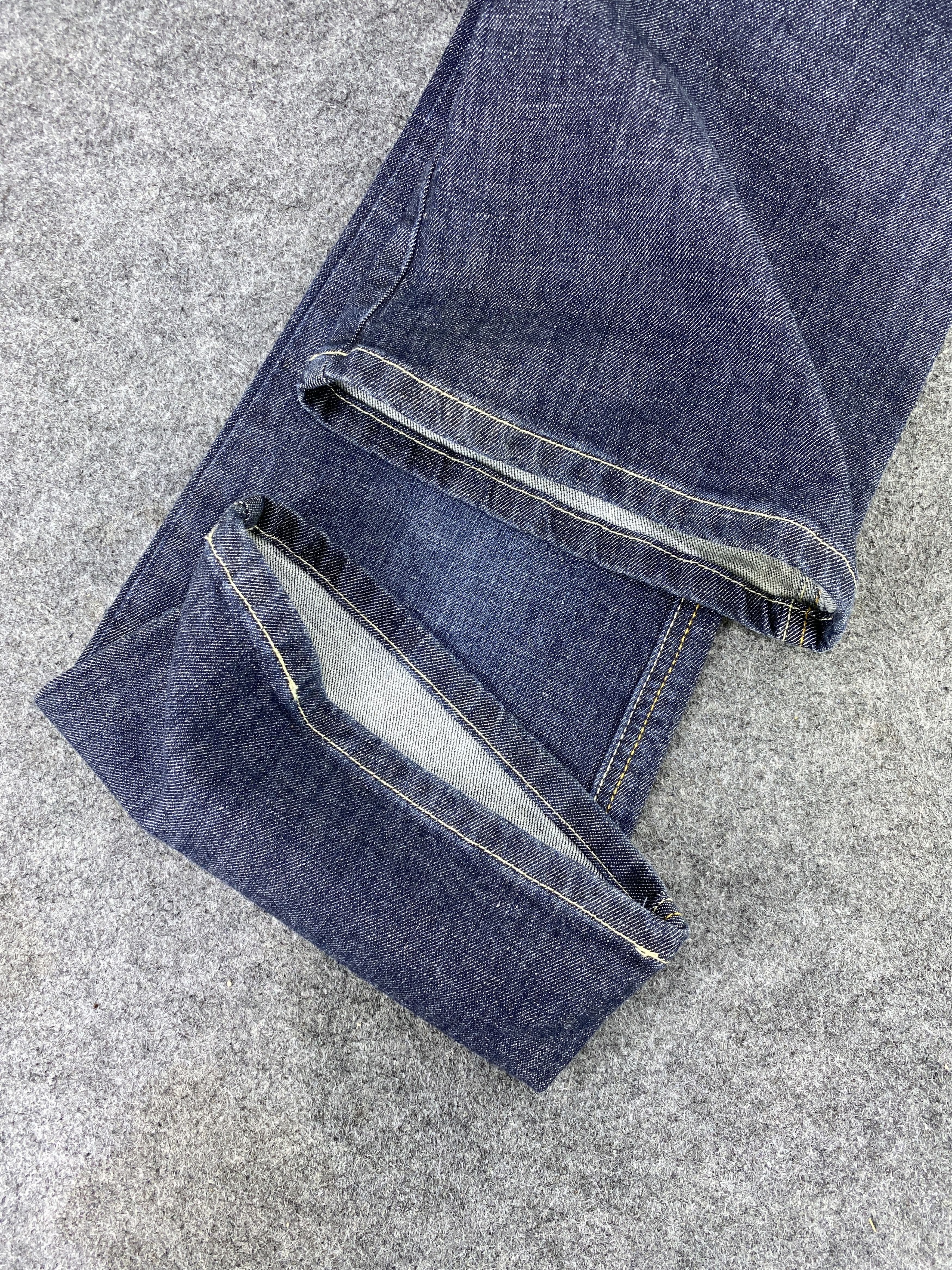 Japanese Brand Japanese Brand Blue Wash Bootcut Jeans - J1069 Size 26" / US 2 / IT 38 - 10 Thumbnail