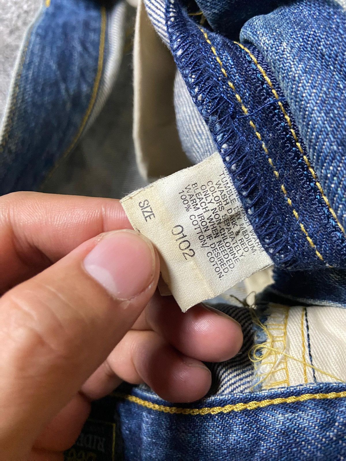Japanese Brand × Lee × Vintage Vintage LEE Riders Distressed Denim Ripped Jeans (129) Size US 30 / EU 46 - 8 Thumbnail