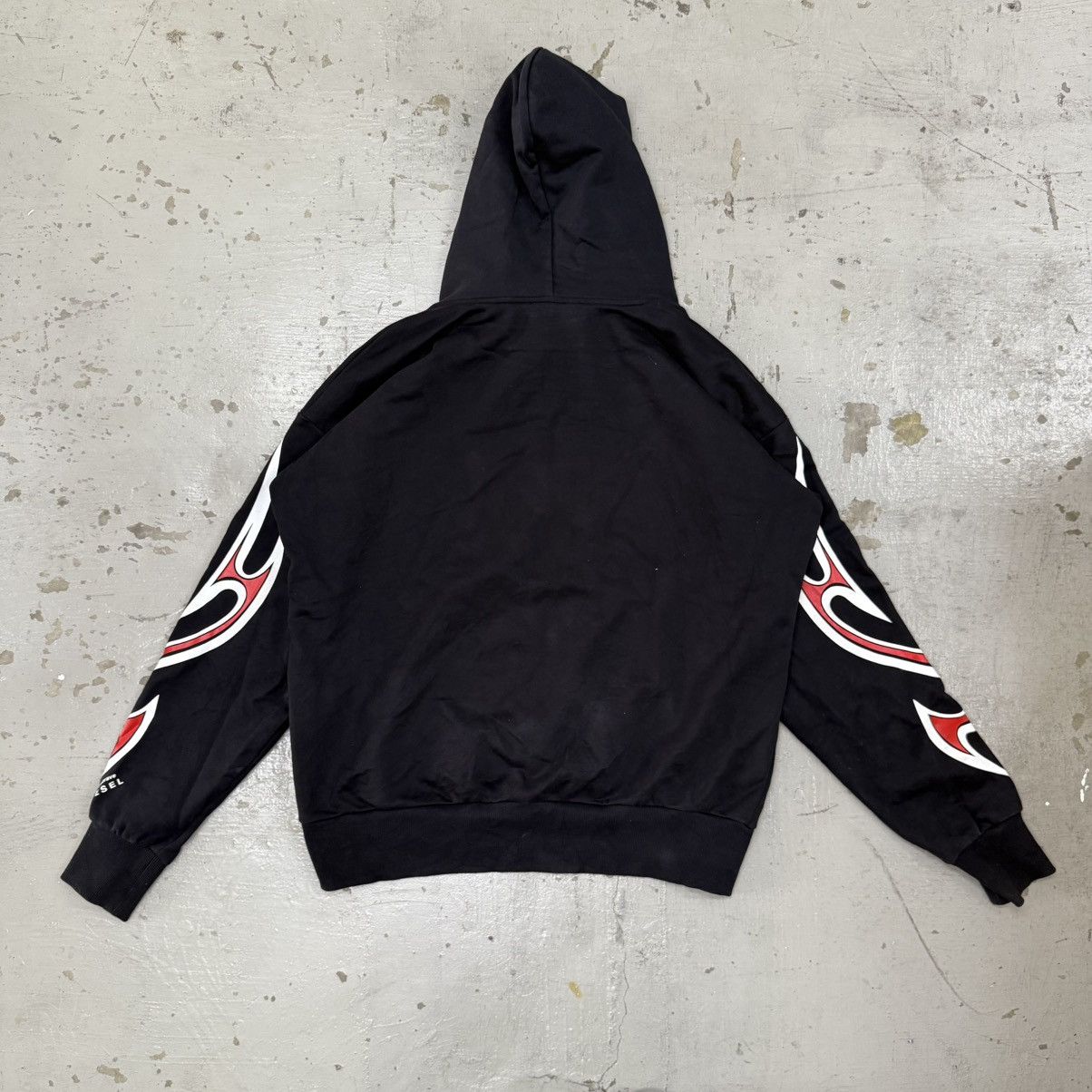 Diesel Diesel Destroy Flame Pullover Sweater Size US L / EU 52-54 / 3 - 9 Thumbnail