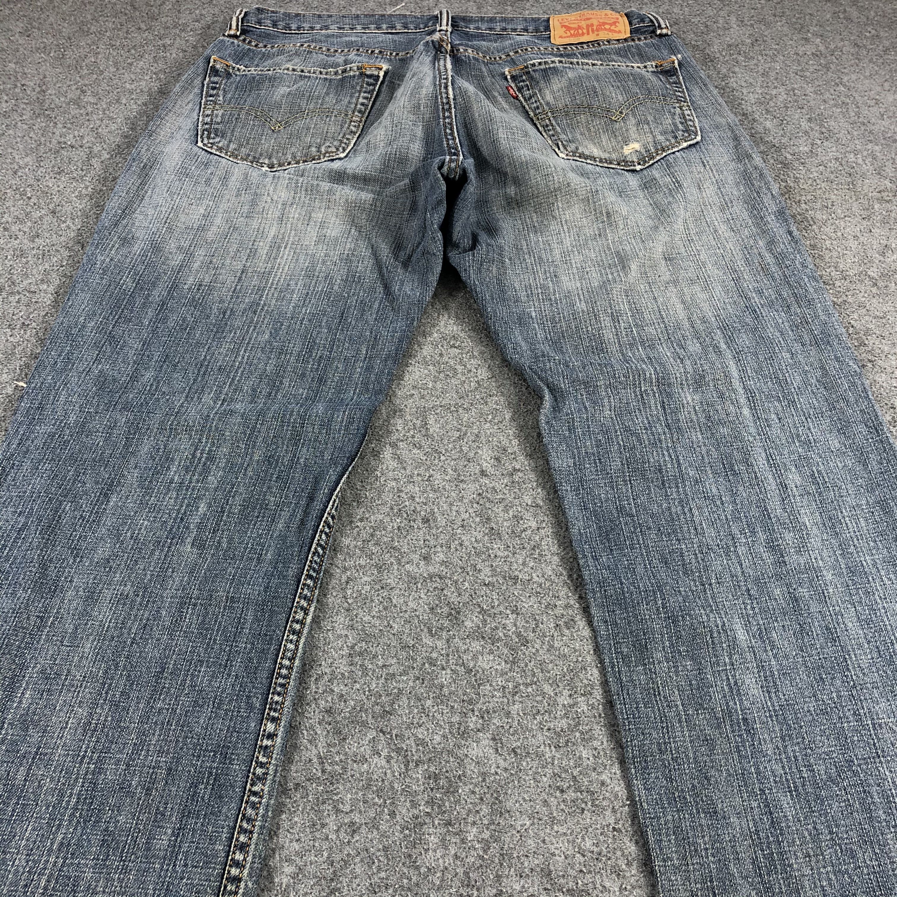 Levi's × Vintage Vintage Distress Levis 559 Jeans-JM1324 Size US 35 - 4 Thumbnail