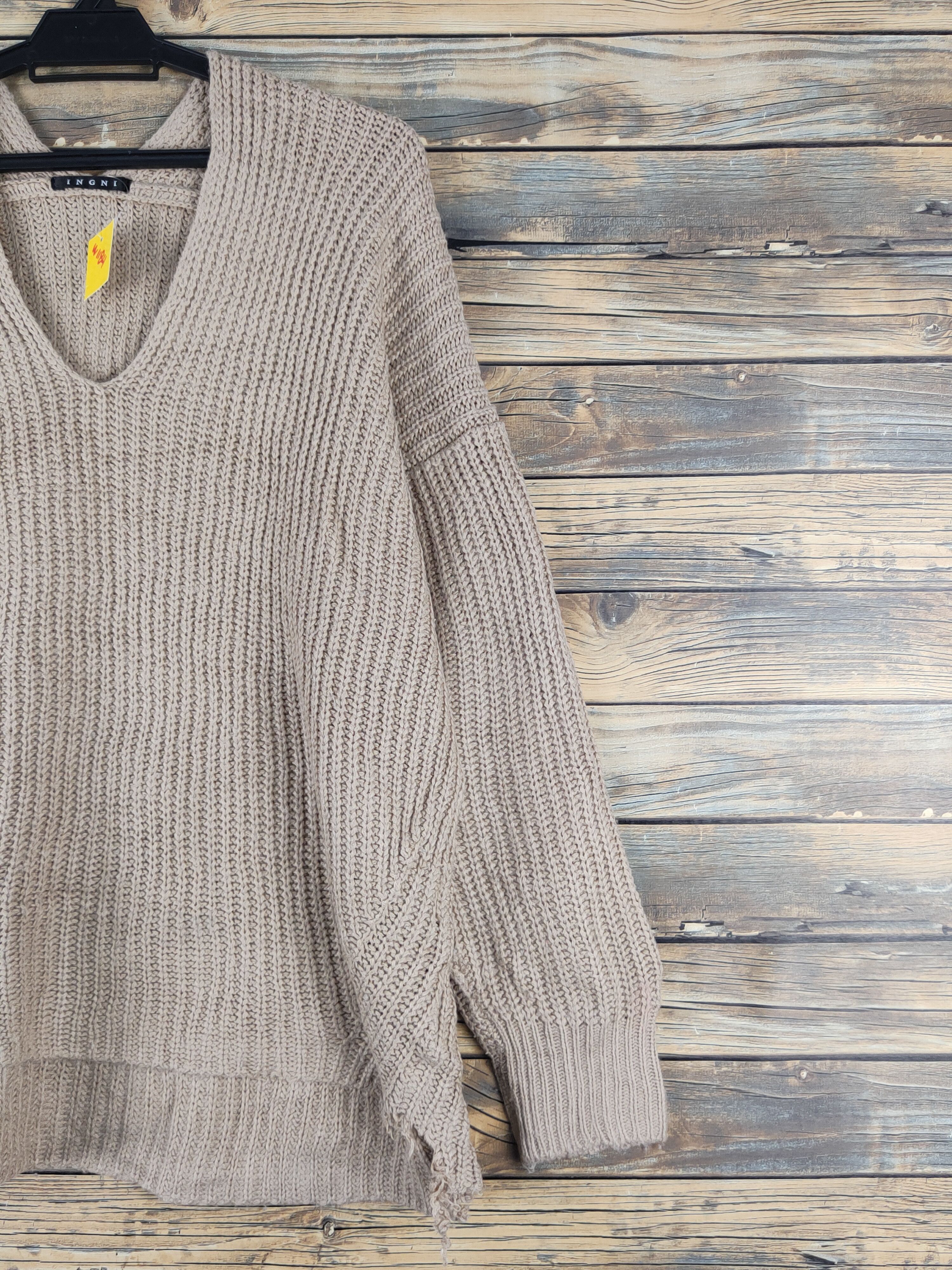 Japanese Brand × Vintage Ingni Brown Knitwear Sweatshirts #W1184 Size US XL / EU 56 / 4 - 5 Thumbnail