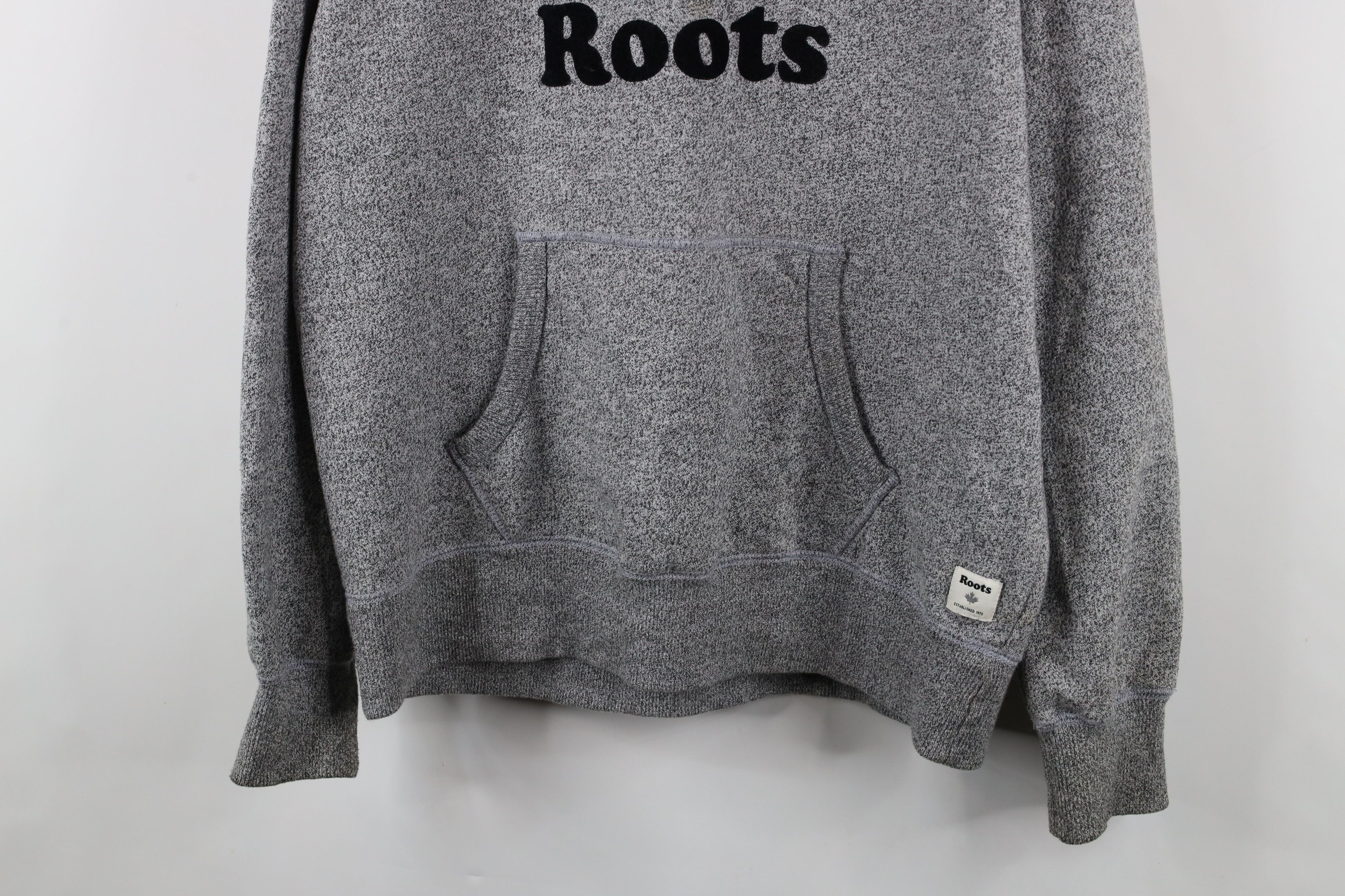 Roots × Vintage Vintage Roots Canada Heavyweight Hoodie Sweatshirt Gray Size US L / EU 52-54 / 3 - 3 Thumbnail