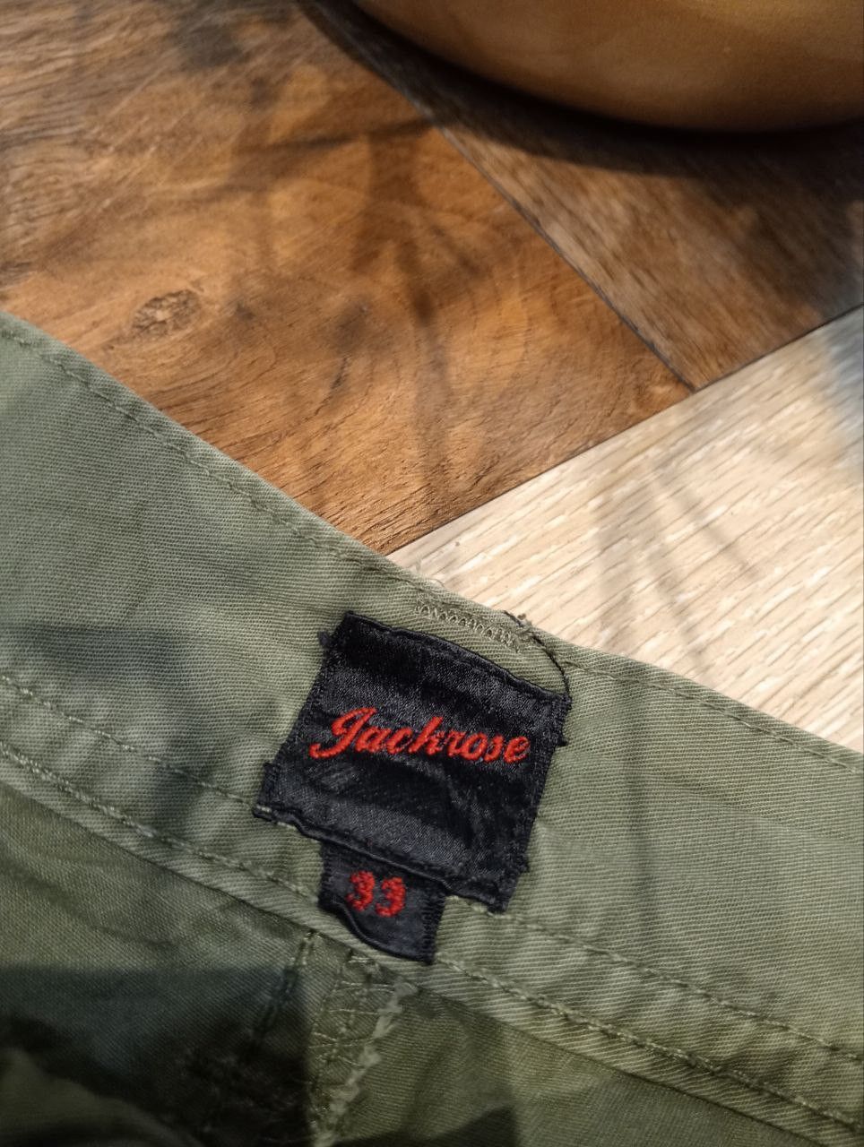 JACKROSE JACKROSE JAPAN FLARED CARGO PANTS SIZE 33 GREEN ARMY Size US 33 - 6 Thumbnail