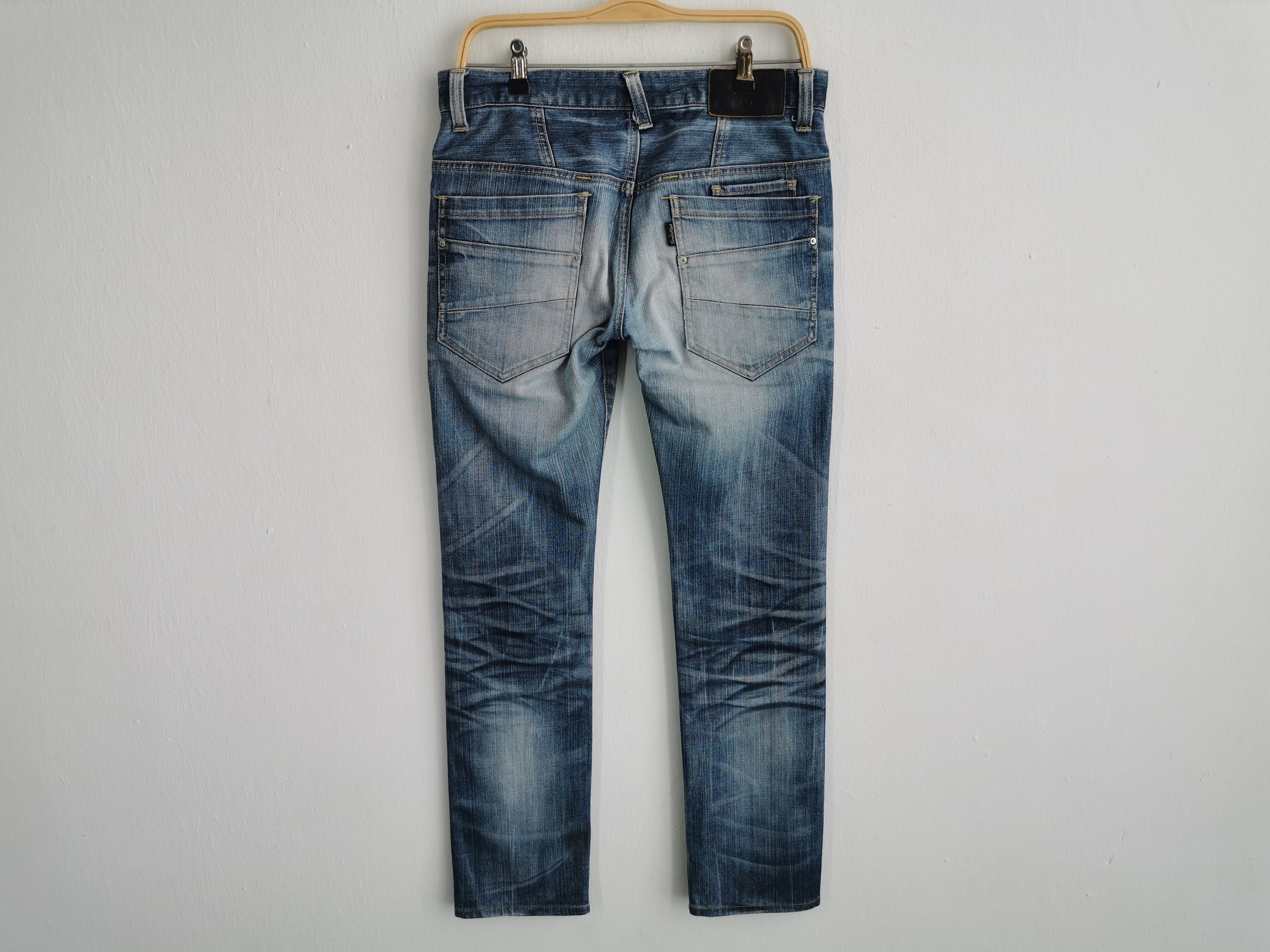 Japanese Brand Distressed Vintage 90s Tornado Mart Denim Made In Japan Size US 31 - 3 Thumbnail