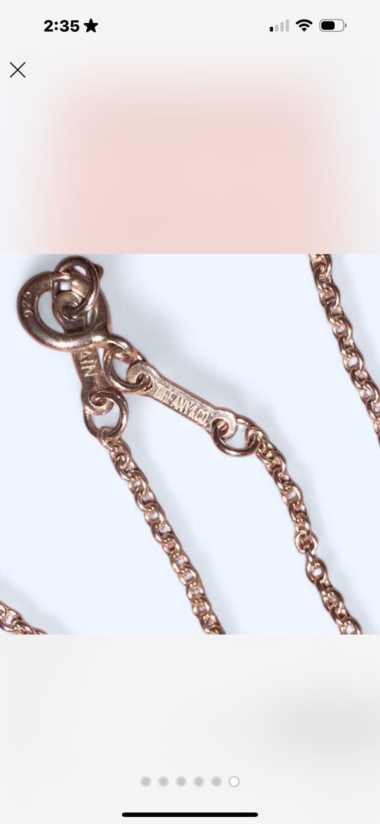 Tiffany & Co. Tiffany & co. Open heart necklace Size ONE SIZE - 5 Thumbnail