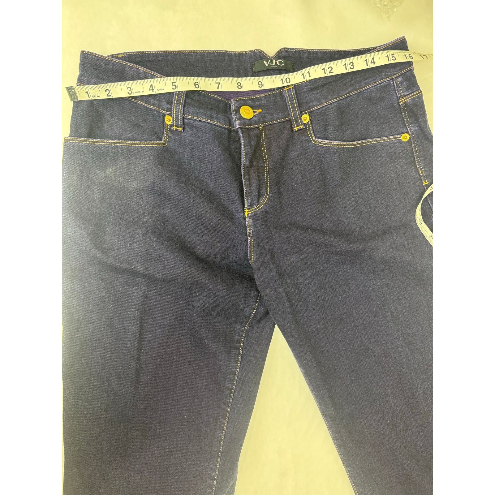 Versace Jeans Couture Versace Jeans Couture Men's Designer Mid Rise Straight 32*34 Size US 32 / EU 48 - 3 Thumbnail