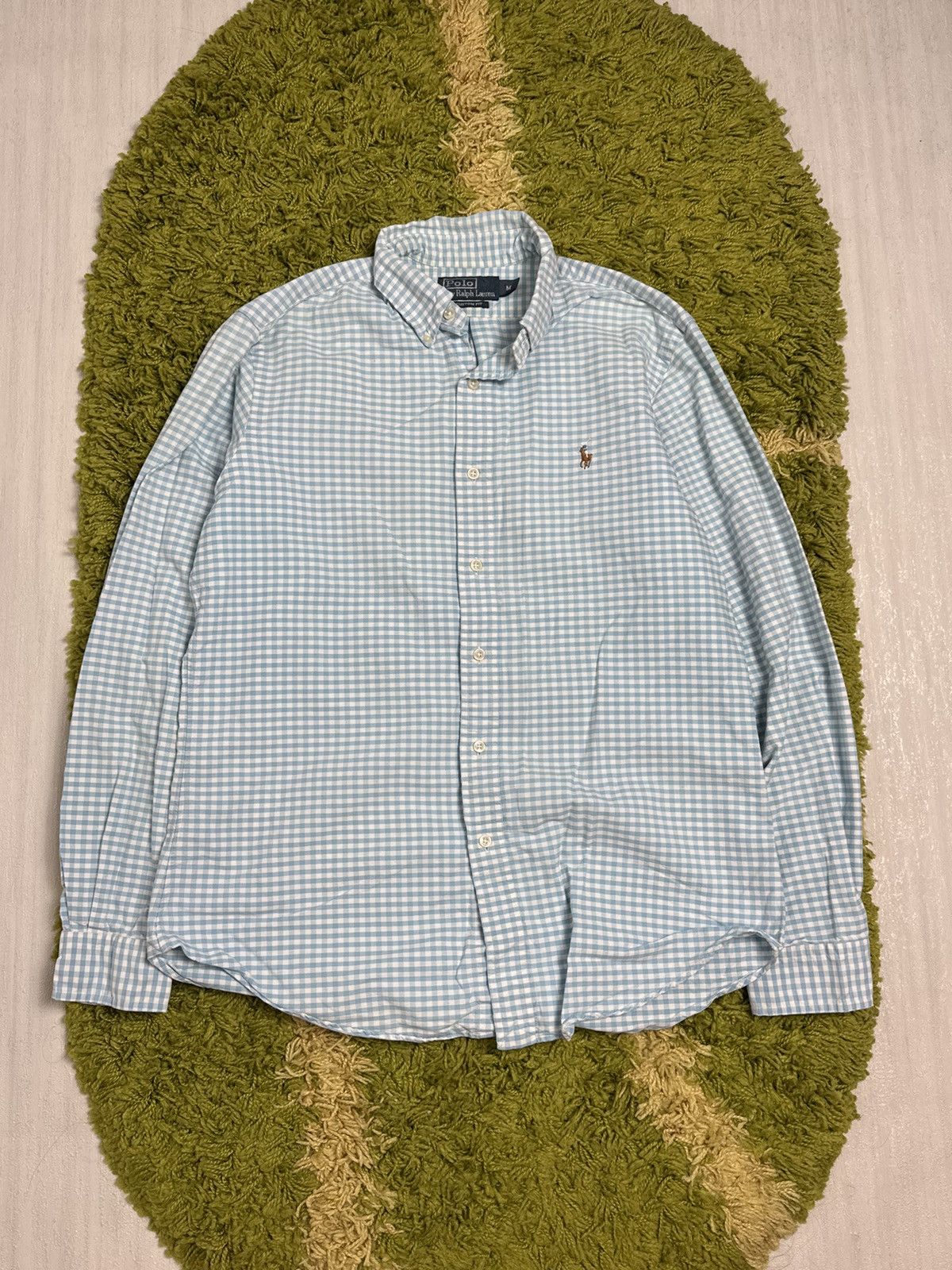 Polo Ralph Lauren × Vintage Ralph Lauren Vintage Flanel Check Button-up Shirt Size US M / EU 48-50 / 2 - 1 Thumbnail