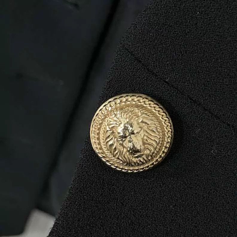 Balmain BALMAIN black gold button blazer 38 Size XS / US 0-2 / IT 36-38 - 6 Thumbnail