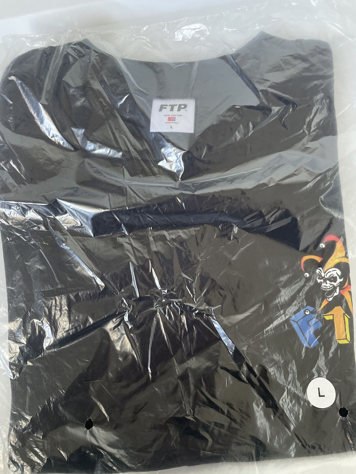 Fuck The Population FTP NO JOKE TEE LARGE Size US L / EU 52-54 / 3 - 3 Thumbnail