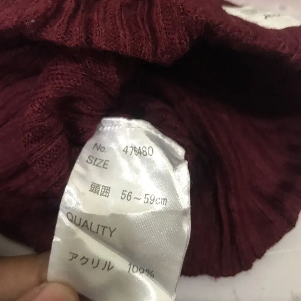 Japanese Brand × Vintage HK Works London Plain Beanie Hat Size ONE SIZE - 8 Thumbnail