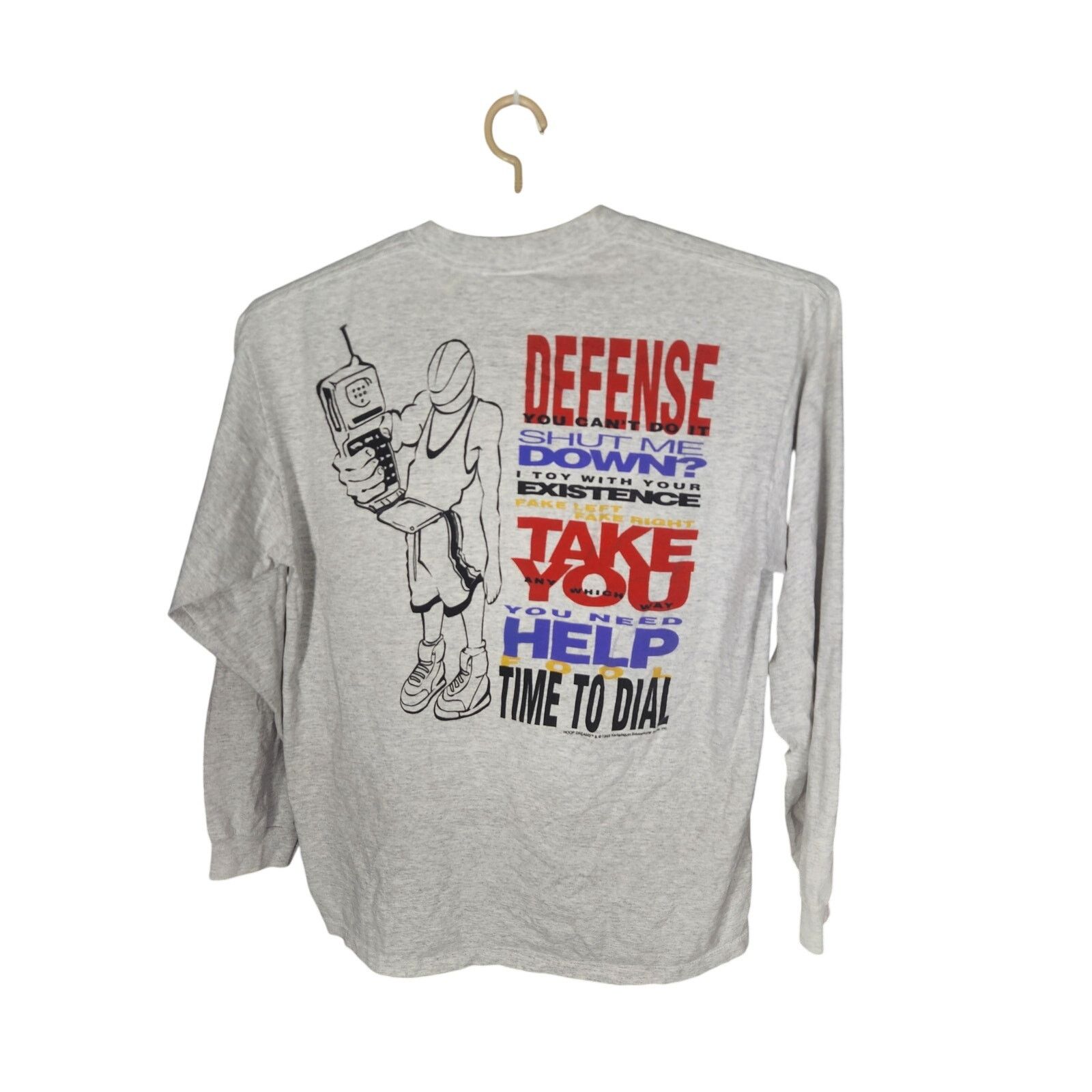 Other Vintage 90s Hoop Dreams Long Sleeve T Men's XL Size US XL / EU 56 / 4 - 1 Thumbnail