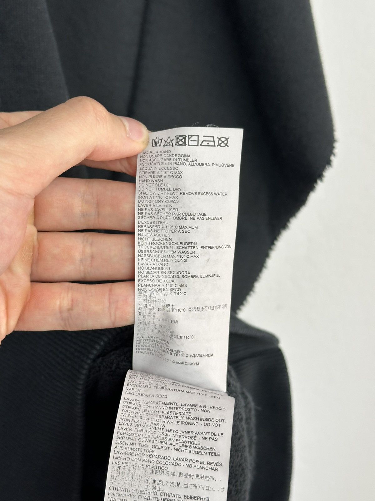 Maison Margiela MM6 Maison Martin Margiela Oversized Hoodie Dress Big Logo Size XS / US 0-2 / IT 36-38 - 12 Thumbnail