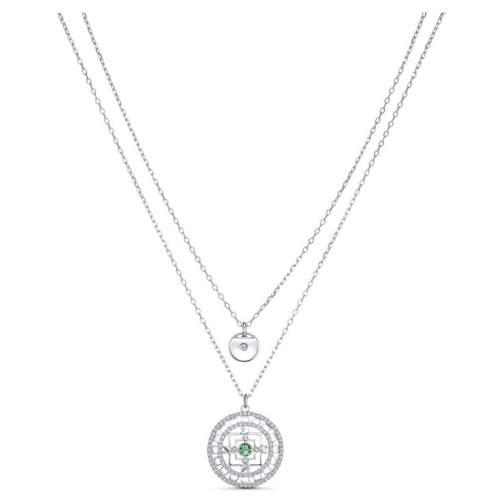 Swarovski Swarovski Symbolic Mandala Necklace White, Rhodium plated Size ONE SIZE - 5 Thumbnail