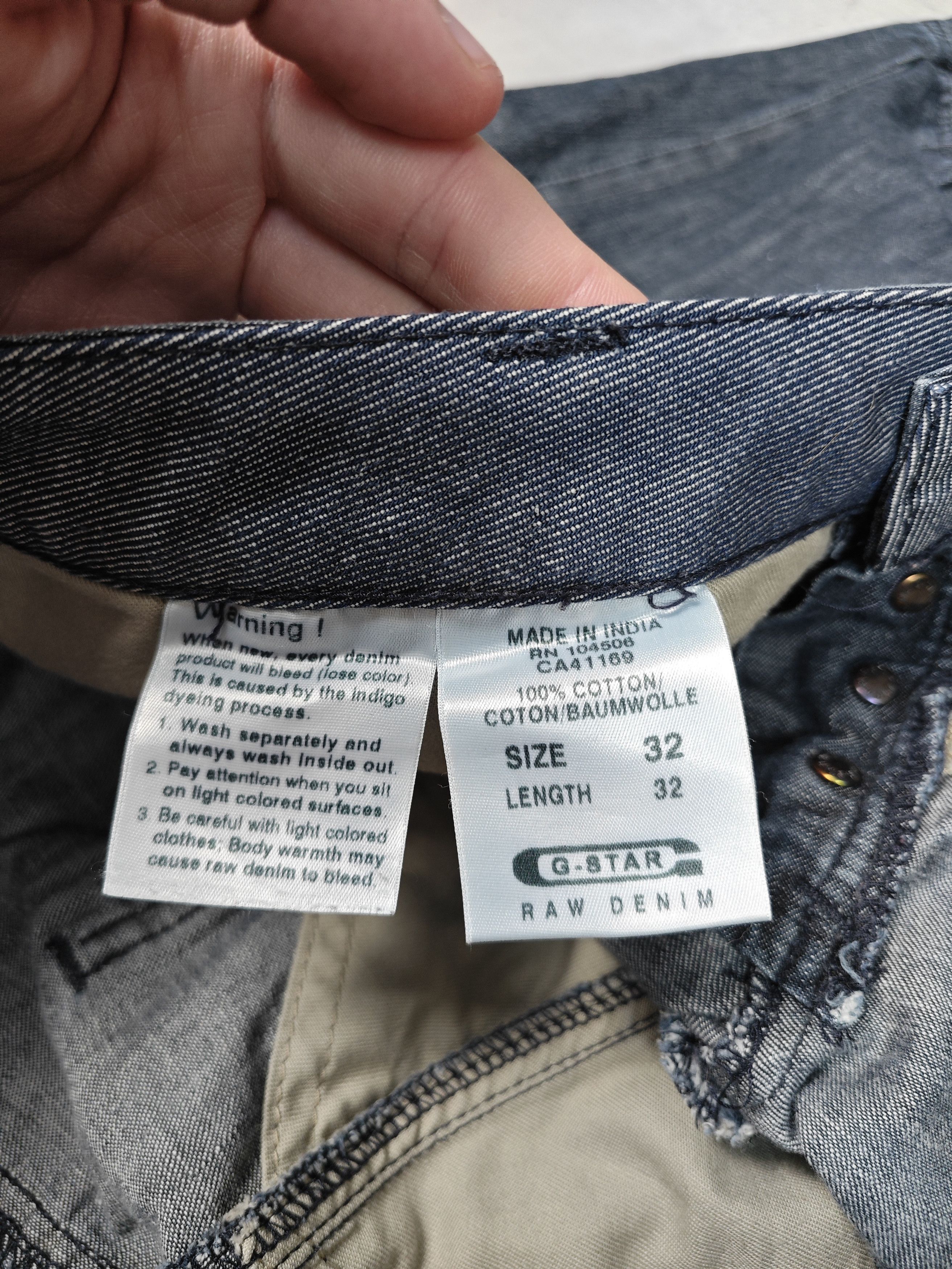 G-Star G Star Vintage Jeans Size US 33 - 10 Thumbnail