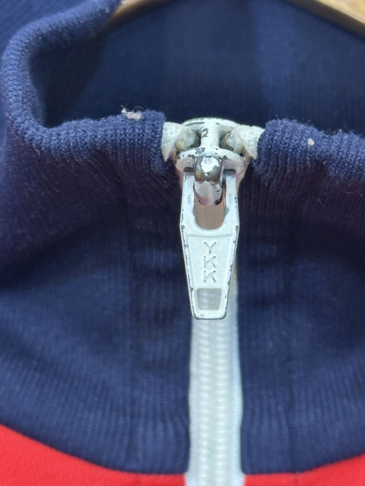 Sergio Tacchini vintage Sergio Tacchini red and blue tracksuit top. Size US L / EU 52-54 / 3 - 7 Thumbnail