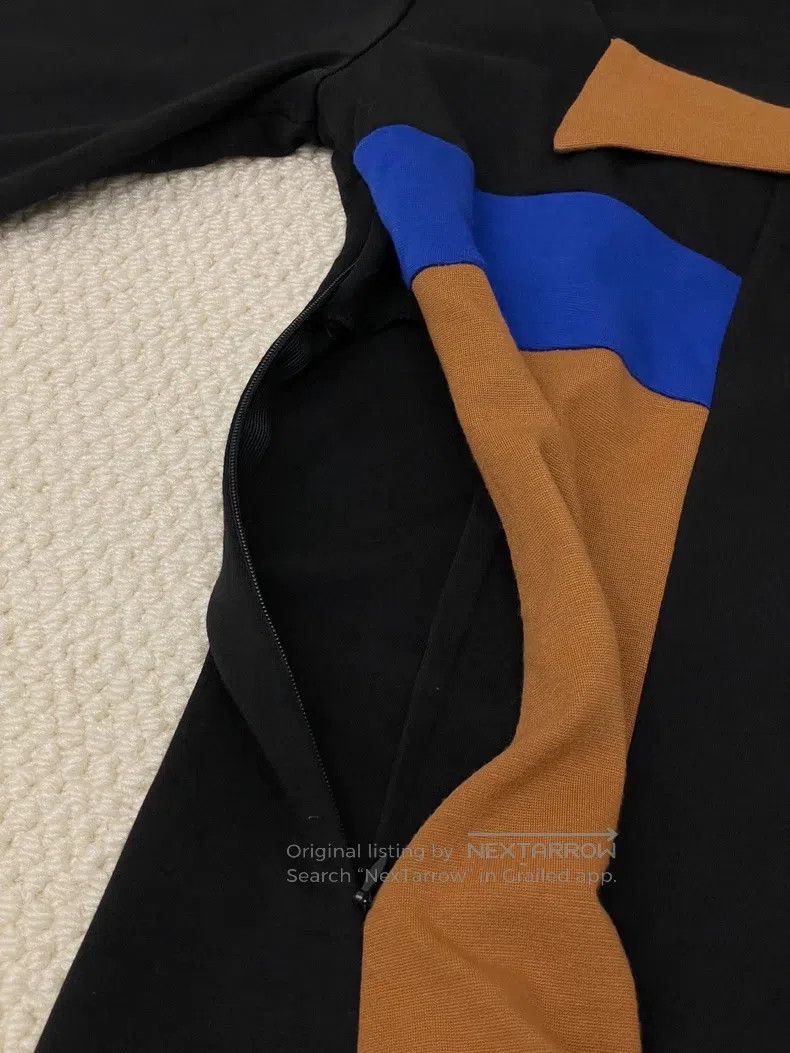 Fendi Fendi Patchwork Dress Size L / US 10 / IT 46 - 7 Thumbnail