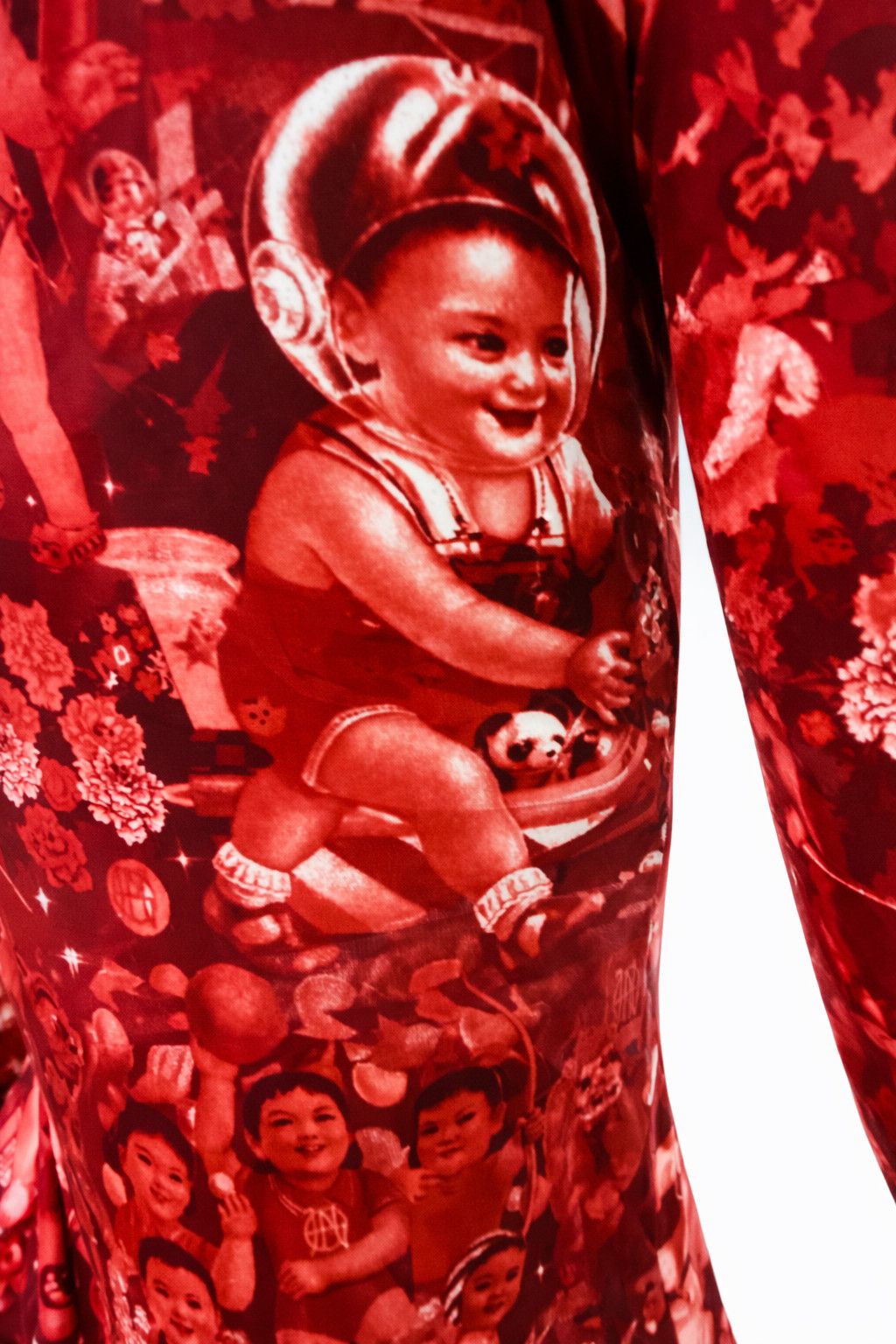Jean Paul Gaultier Jean Paul Gaultier Chinese Children Baby Propaganda Tee Top Size S / US 4 / IT 40 - 2 Thumbnail