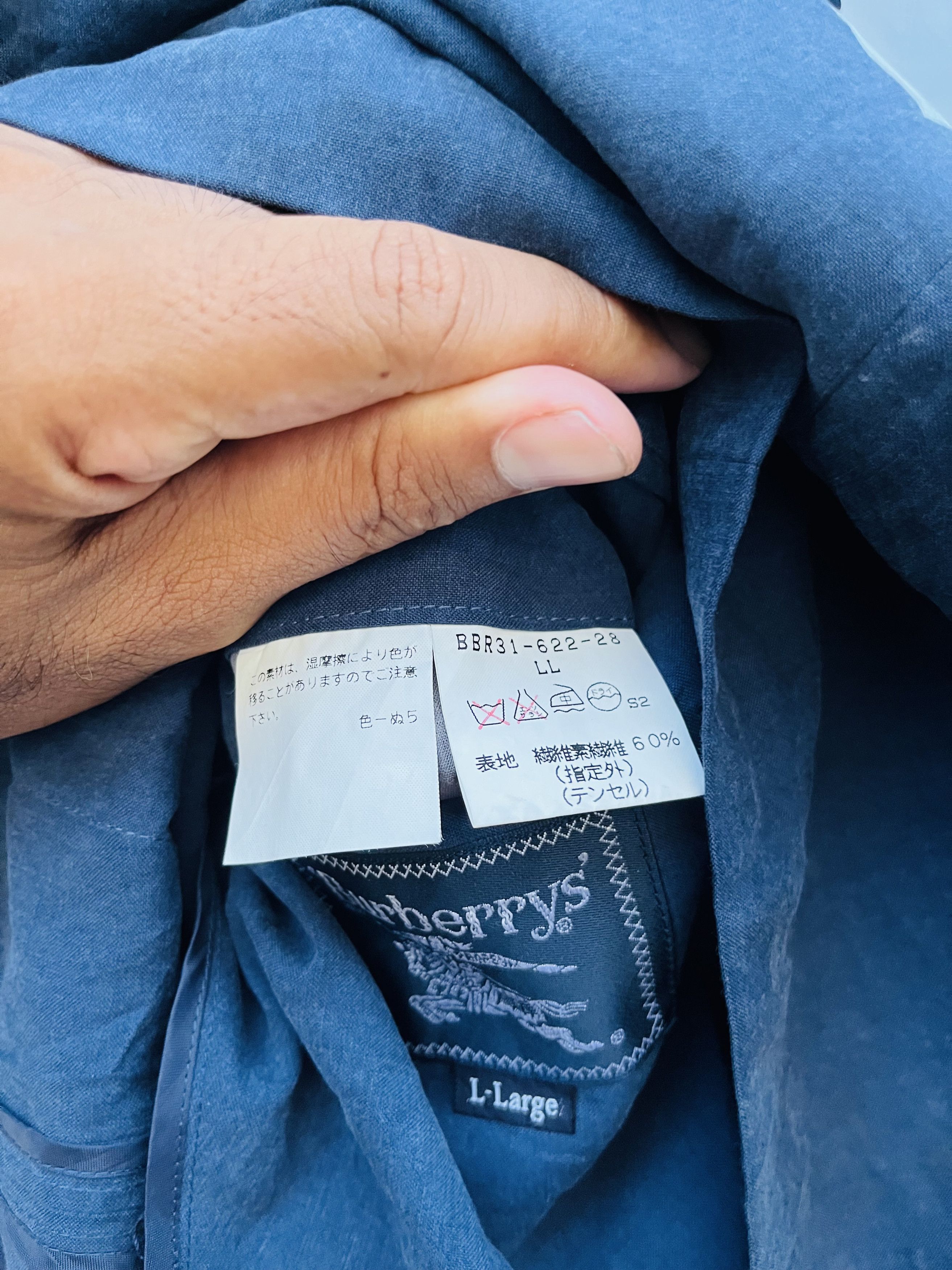 Burberry × Japanese Brand × Vintage Vintage Burberrys Custom Misfits Designed Fashion Style Size US L / EU 52-54 / 3 - 8 Thumbnail