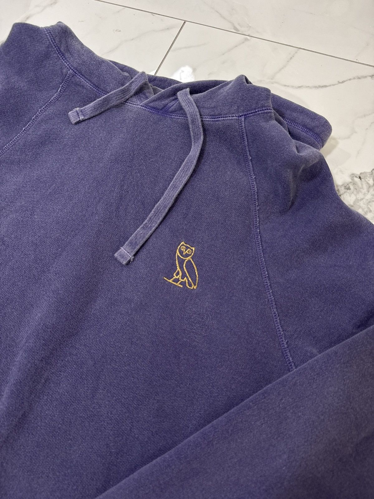 Drake × October's Very Own Octobers Very Own Garment Dye Hoodie Pullover Purple Lilac Size US S / EU 44-46 / 1 - 3 Thumbnail