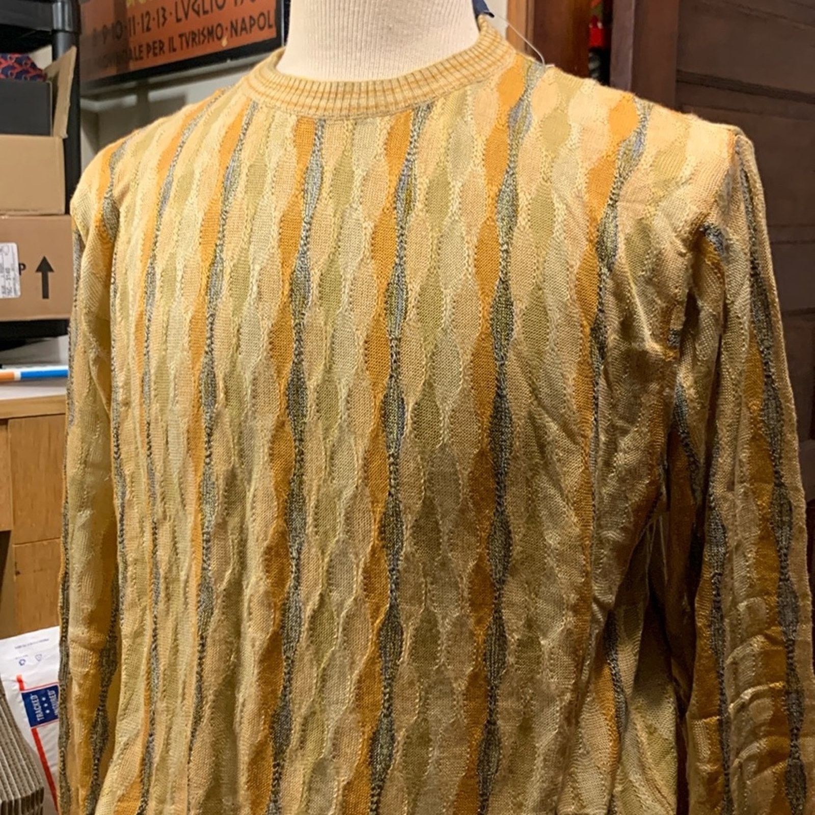 Northern Isles BNWT Northern Isles sweater Cosby Dr. Huxtable style Size US M / EU 48-50 / 2 - 4 Thumbnail