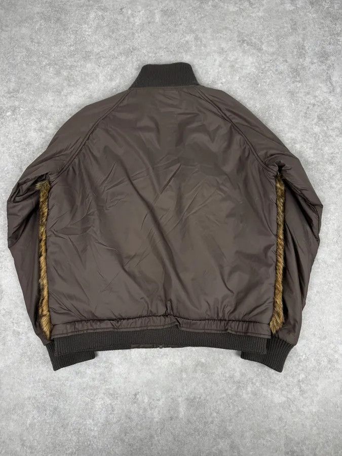 Diesel 2000s Diesel Brown Faux Fur Cozy Jacket Size US S / EU 44-46 / 1 - 4 Thumbnail