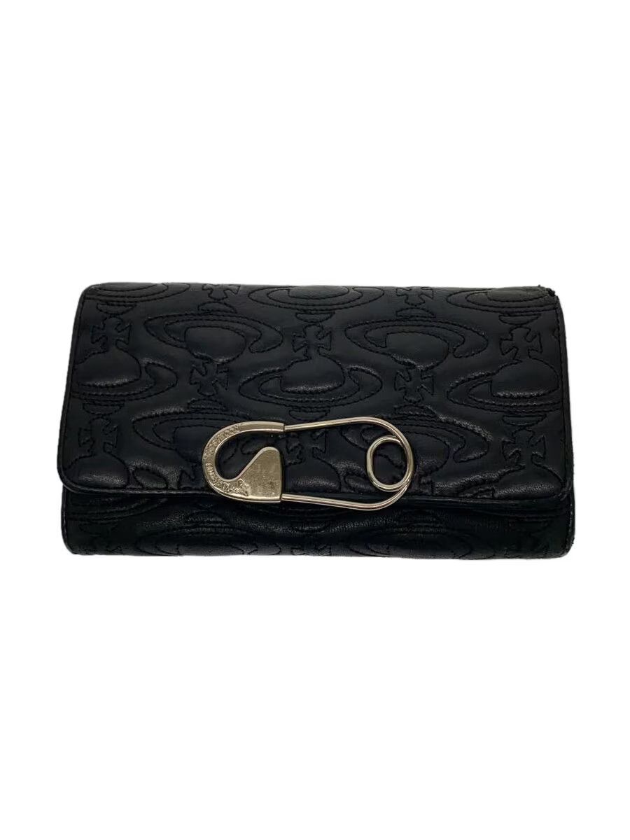 Vivienne Westwood Safety Pin Orb Stitch Leather Wallet Size ONE SIZE - 1 Thumbnail