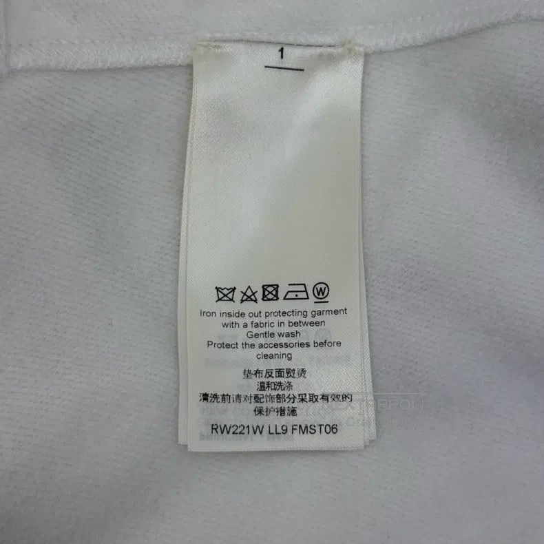 Louis Vuitton Louis Vuitton White classic logo cropped sweatshirt Size M / US 6-8 / IT 42-44 - 6 Thumbnail