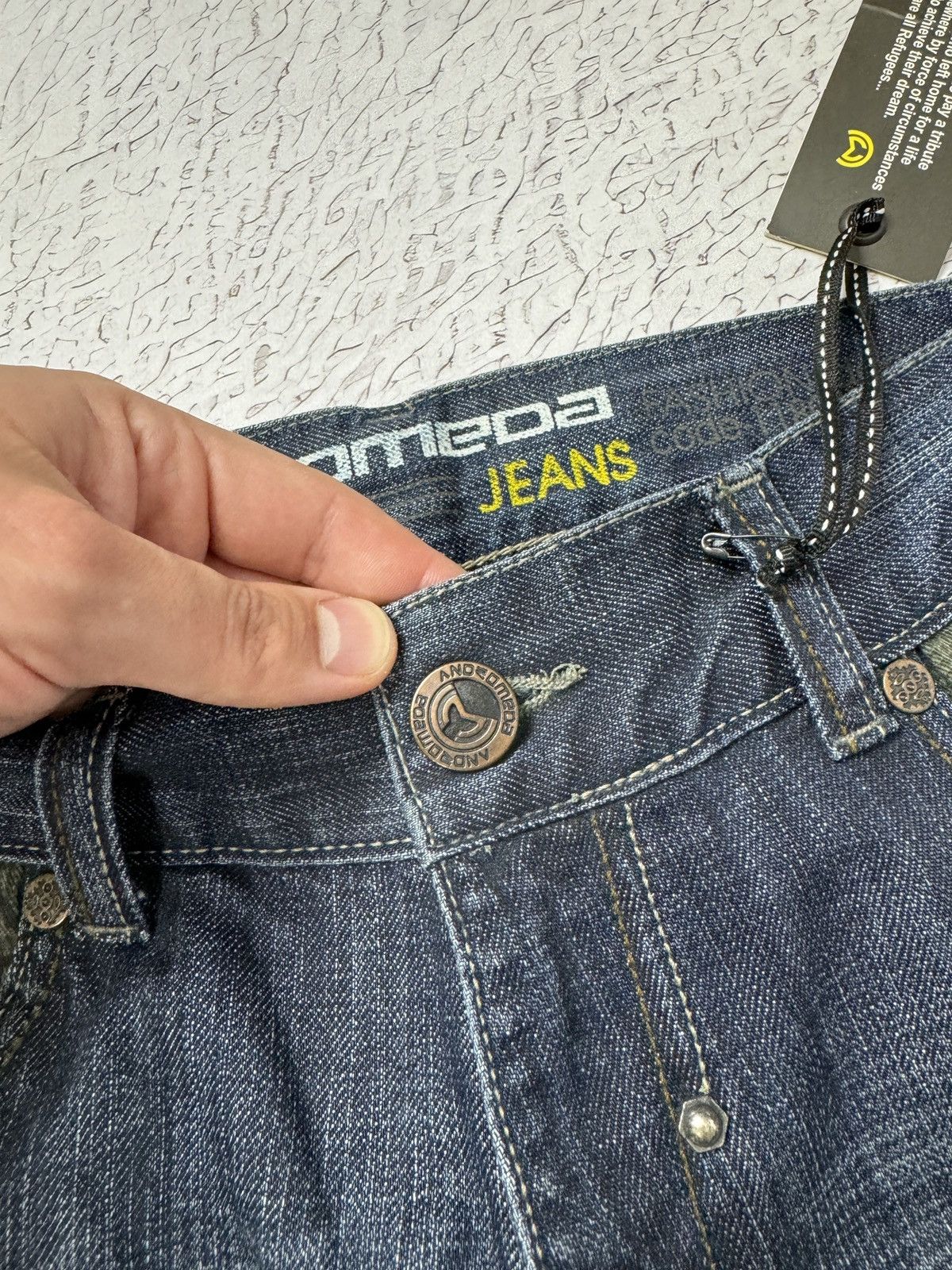 Vintage Andromeda Jeans monogram straight wide rap jeans denim pants Size US 34 / EU 50 - 11 Thumbnail