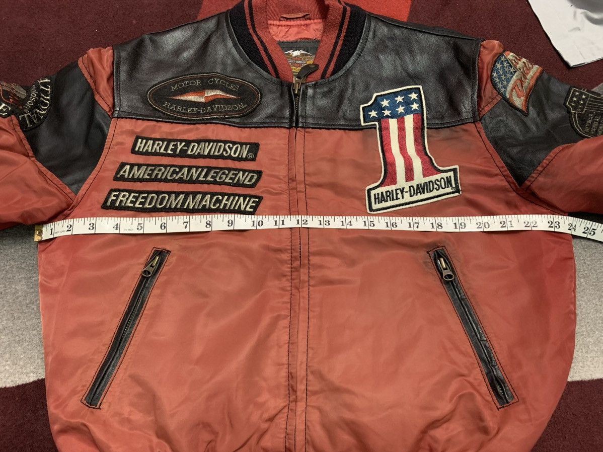 Harley Davidson Vintage Harley Davidson Motor Cycles Bomber Jacket Size US M / EU 48-50 / 2 - 12 Thumbnail